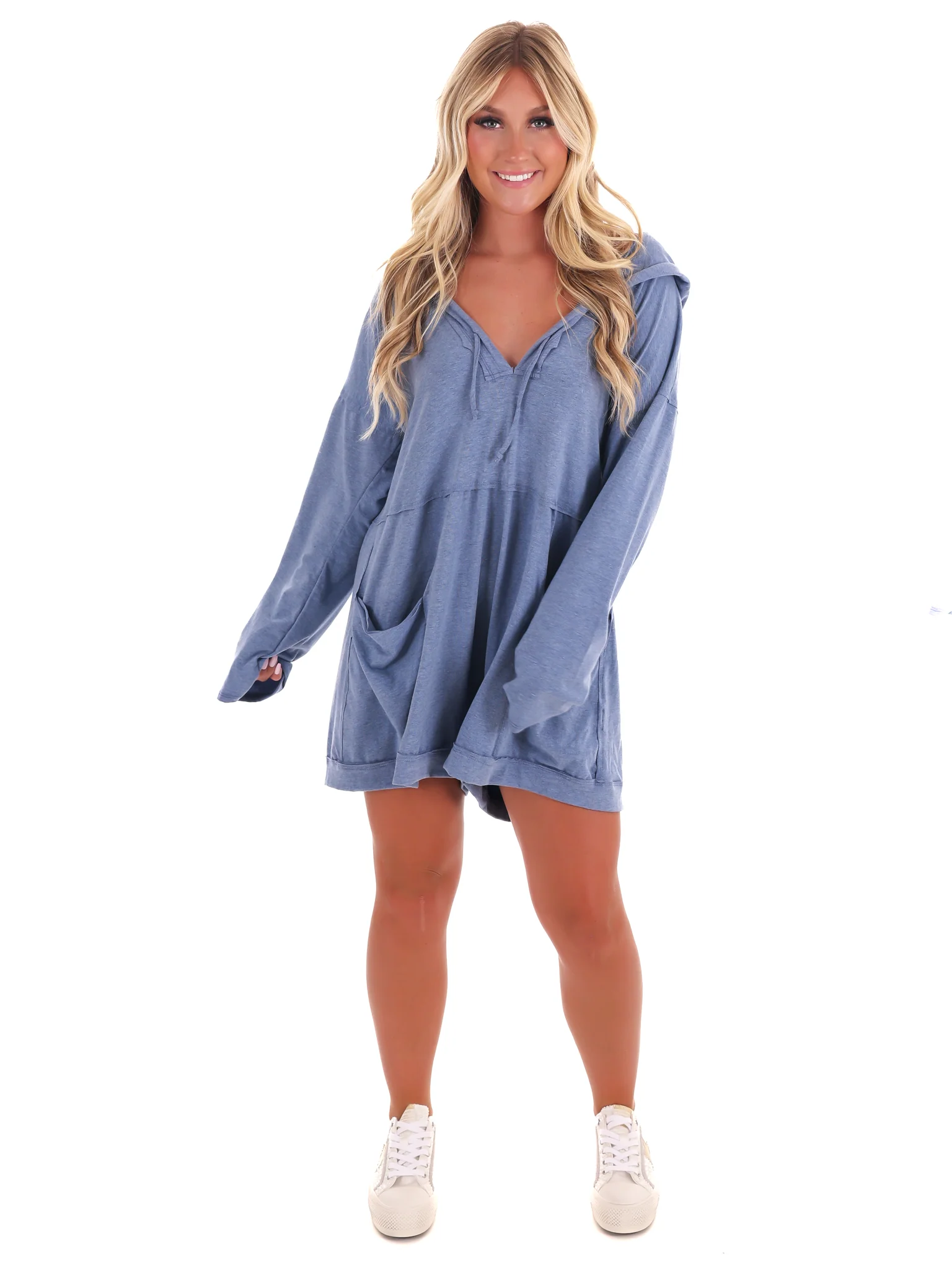 Effortless Style Hoodie Romper - Image 7