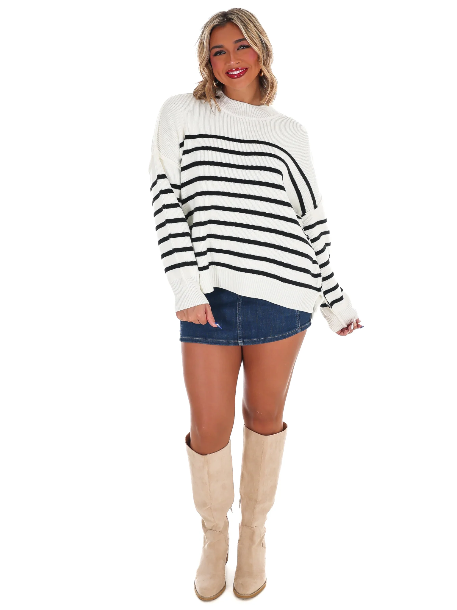 Eloise Striped Sweater Doorbuster - Image 36