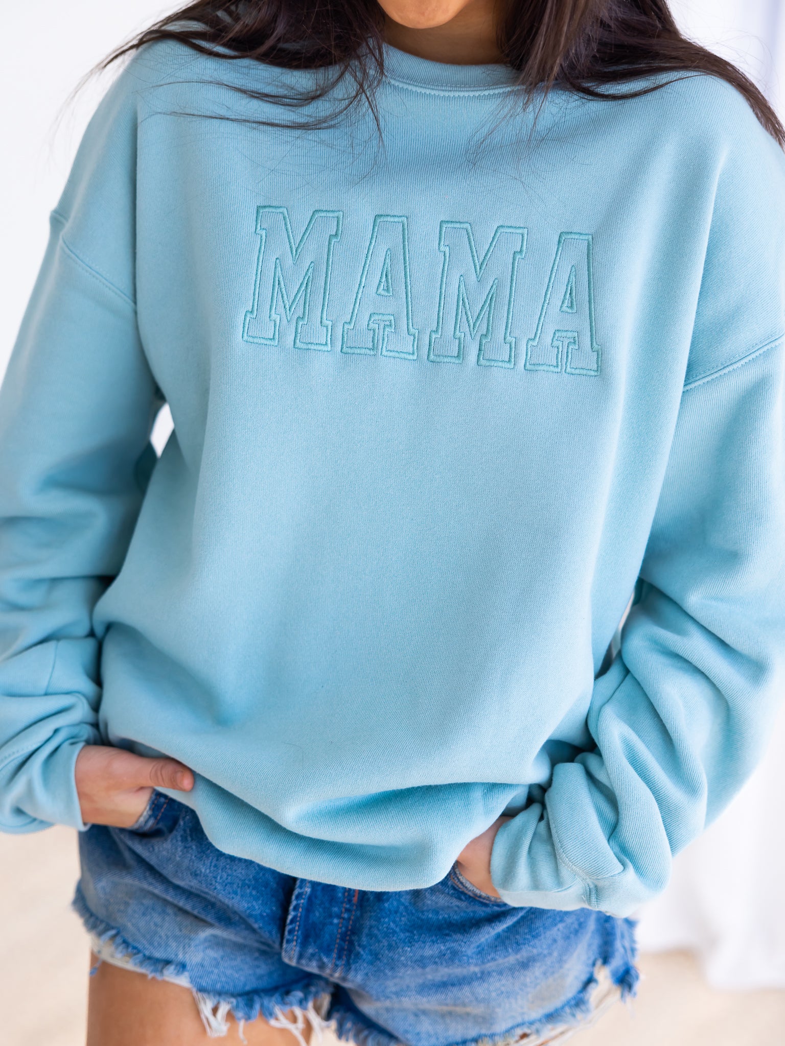 Embroidered MAMA Sweatshirt - Image 16