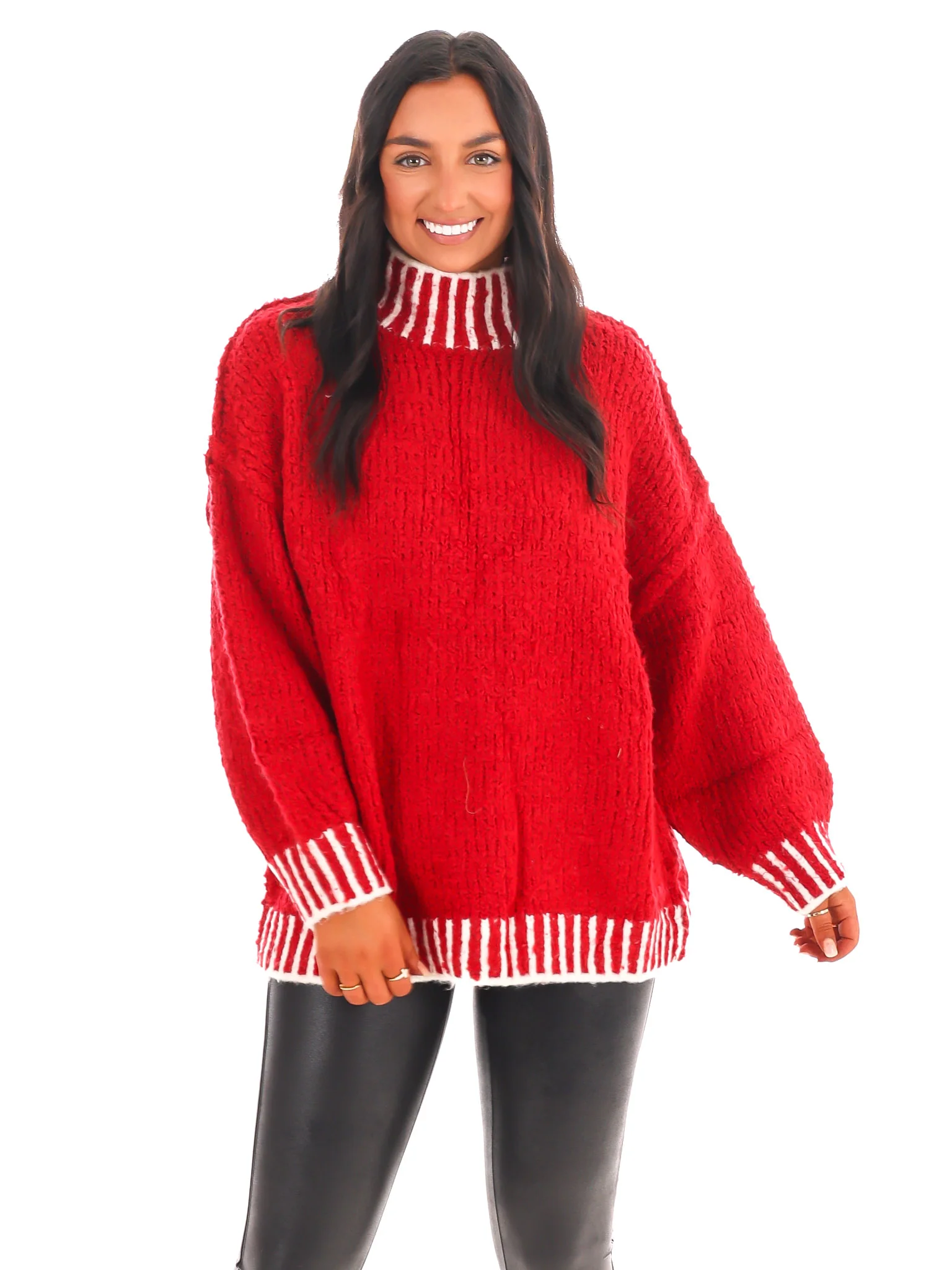 Endless Journey Contrast Sweater Top - Image 10