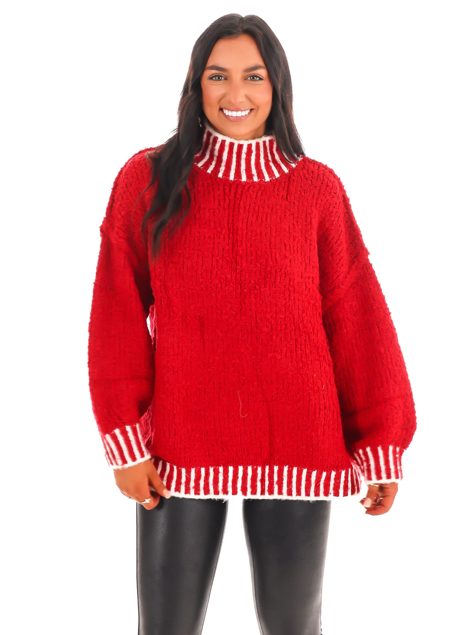Endless Journey Contrast Sweater Top - Image 12