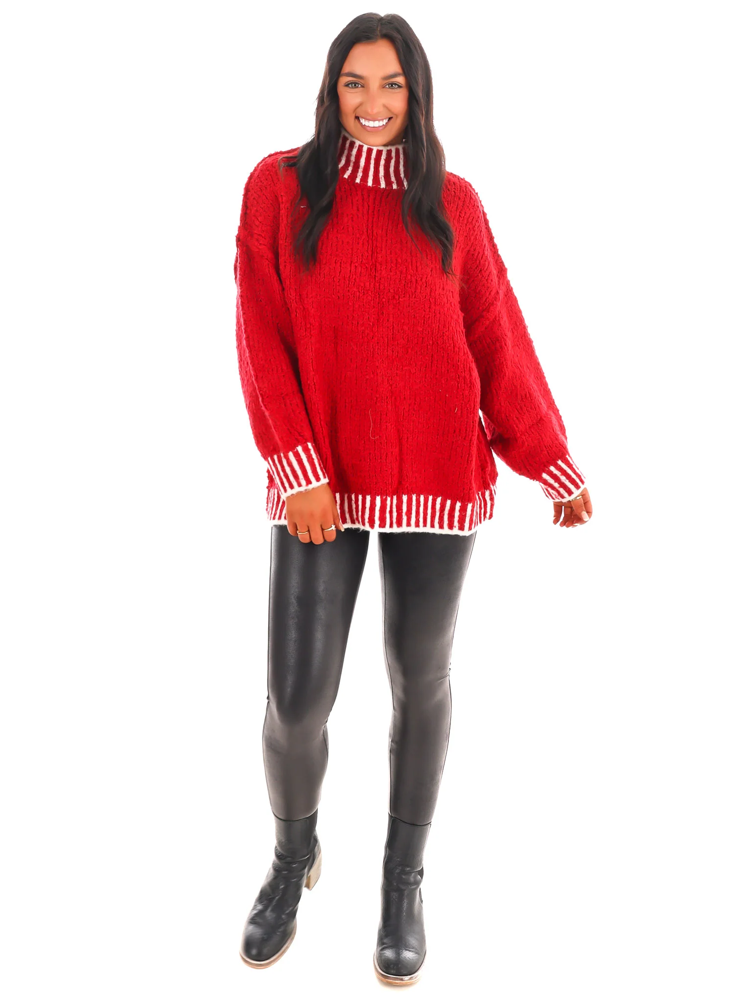Endless Journey Contrast Sweater Top - Image 13