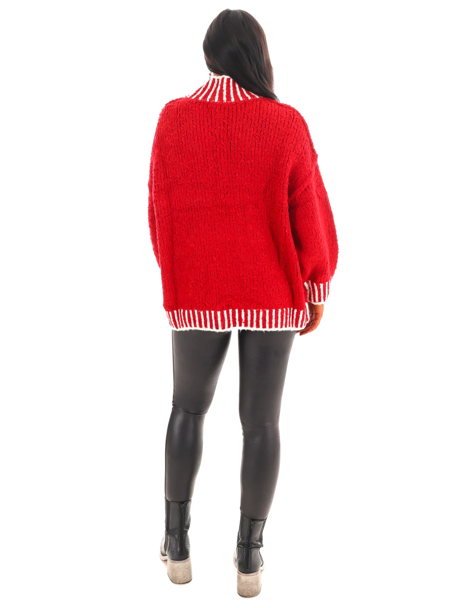 Endless Journey Contrast Sweater Top - Image 14