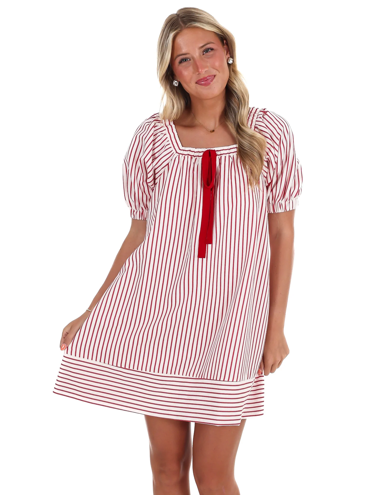 Enough for Me Stripe Mini Dress - Image 10