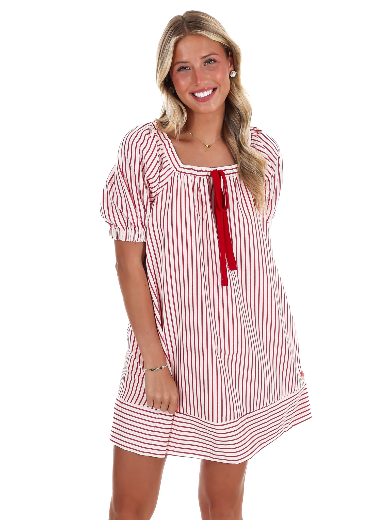 Enough for Me Stripe Mini Dress - Image 12