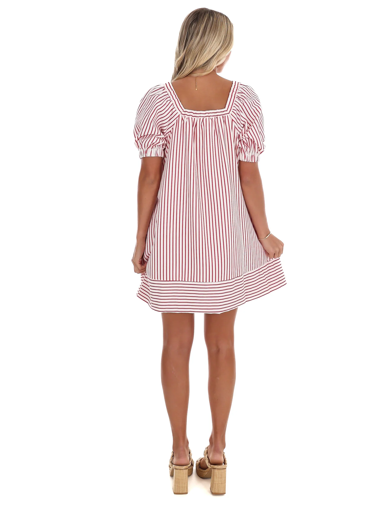 Enough for Me Stripe Mini Dress - Image 14