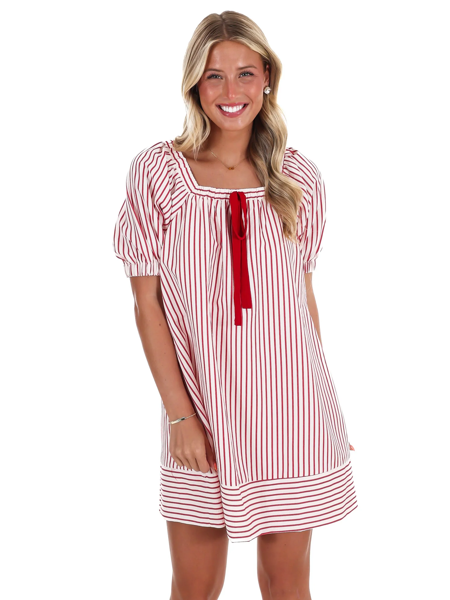 Enough for Me Stripe Mini Dress - Image 8