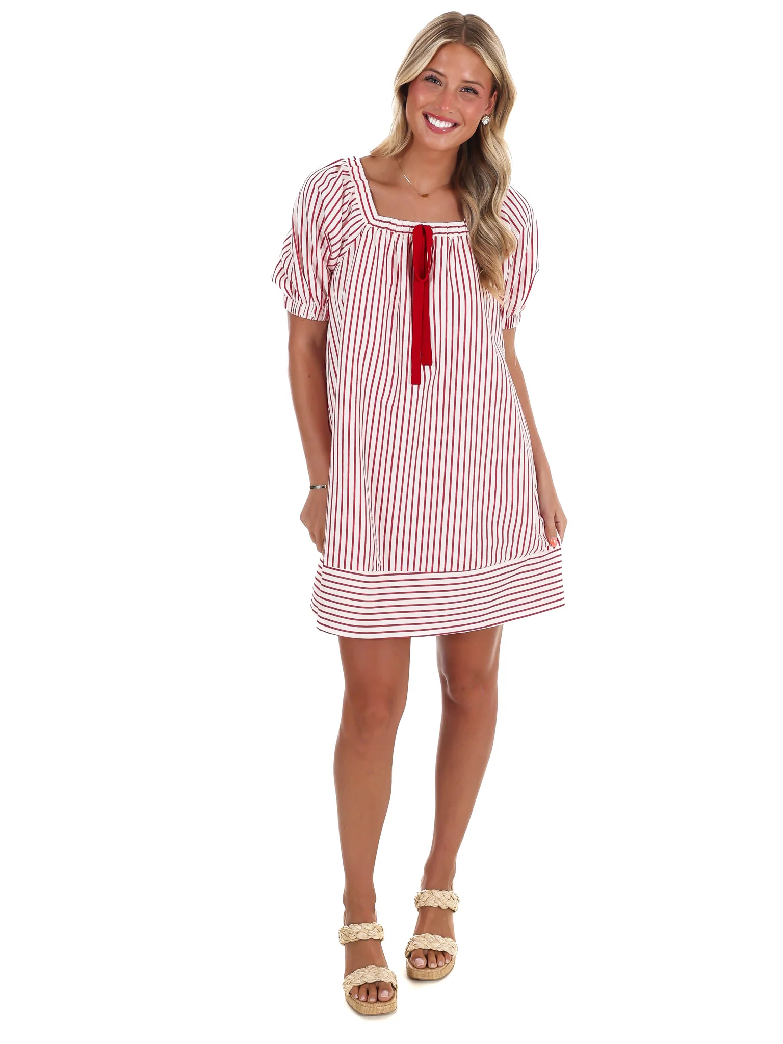Enough for Me Stripe Mini Dress - Image 9
