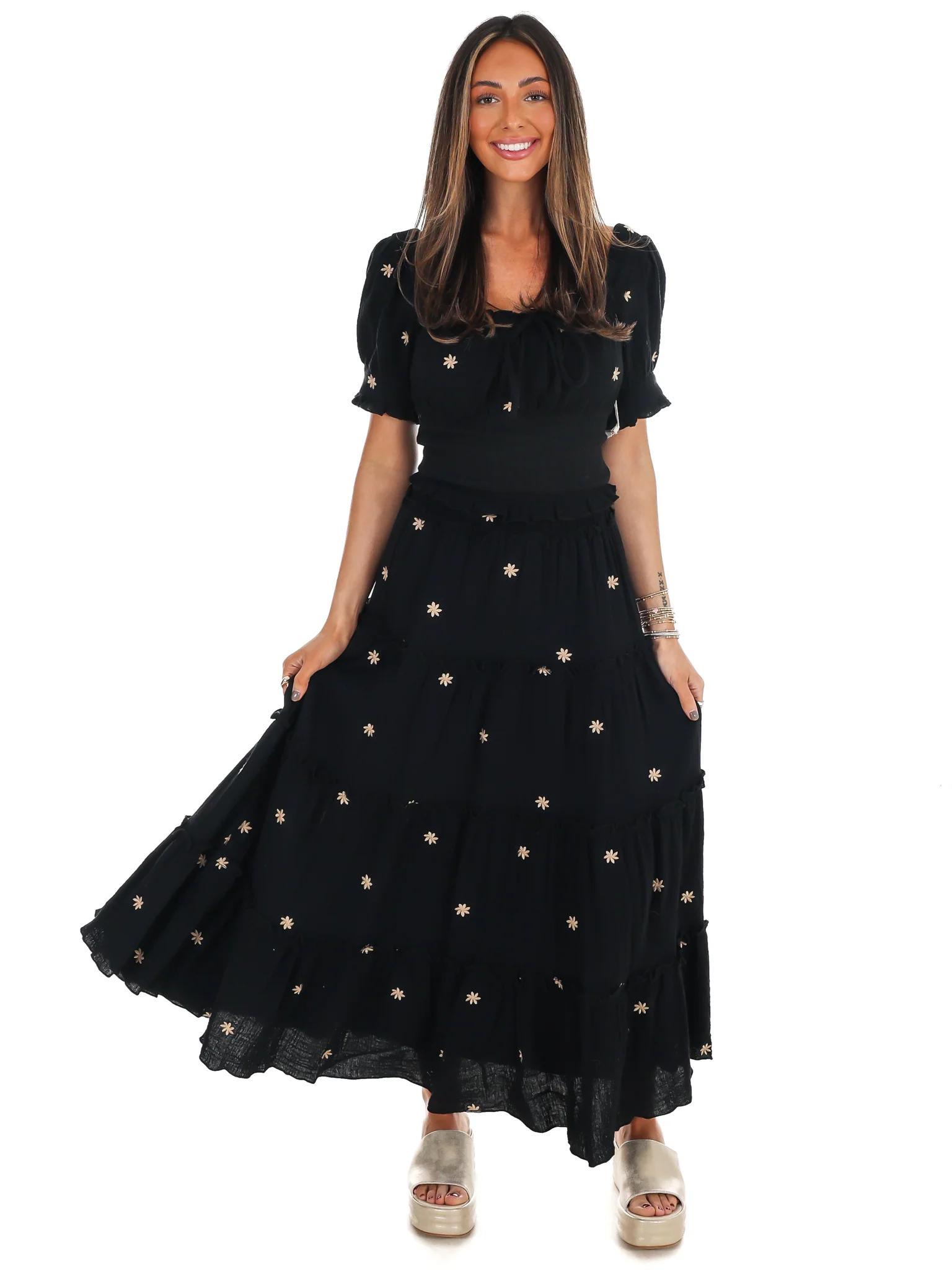 Ever So Sweet Embroidered Skirt Set - Image 3