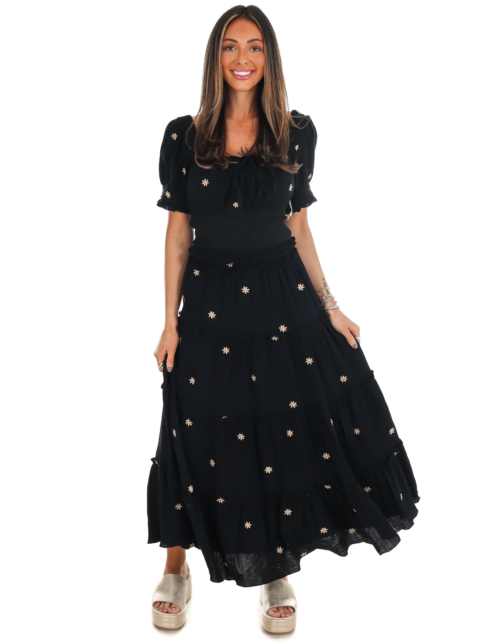 Ever So Sweet Embroidered Skirt Set - Image 4