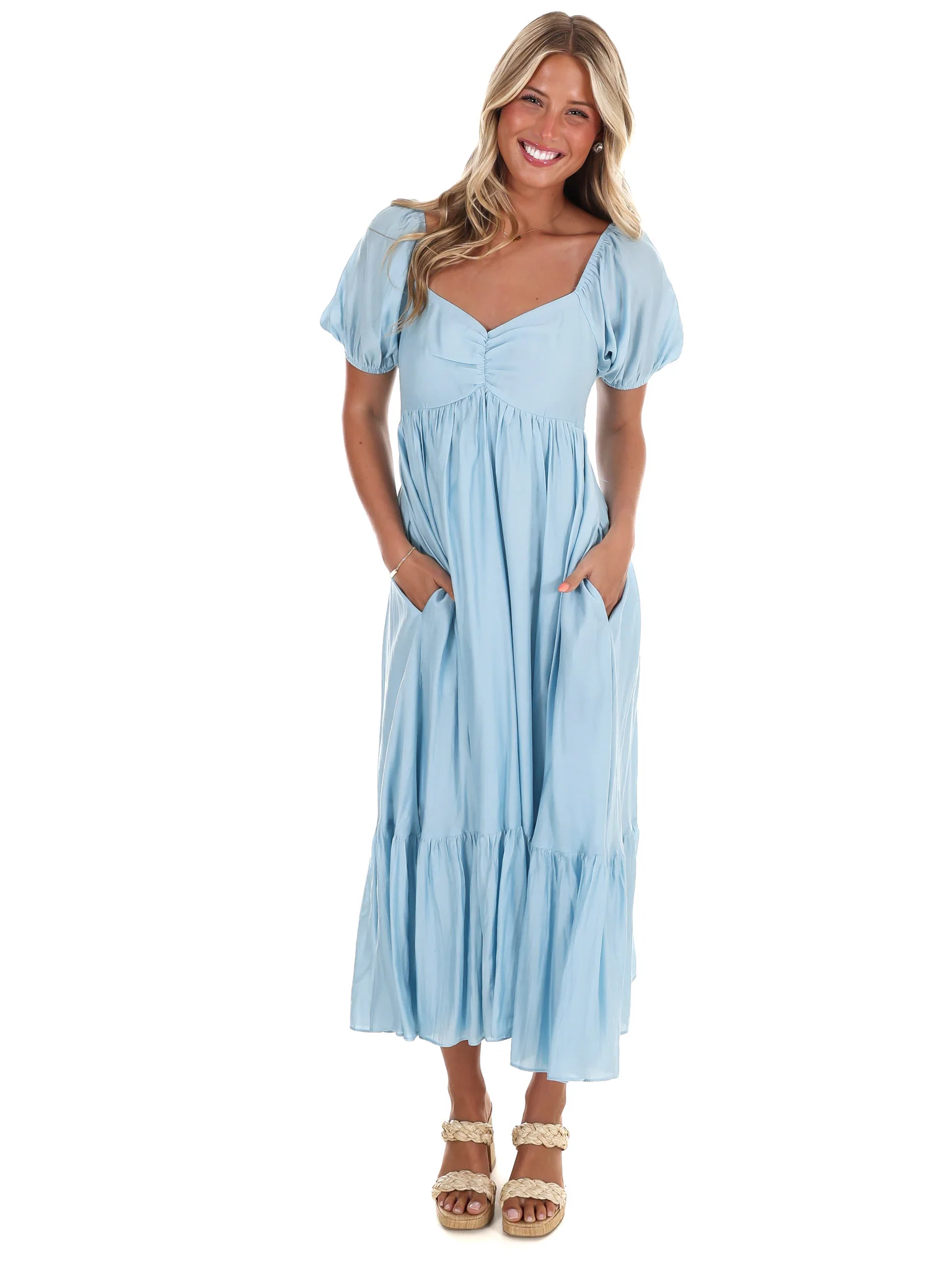 Every Step You Take Midi Dress