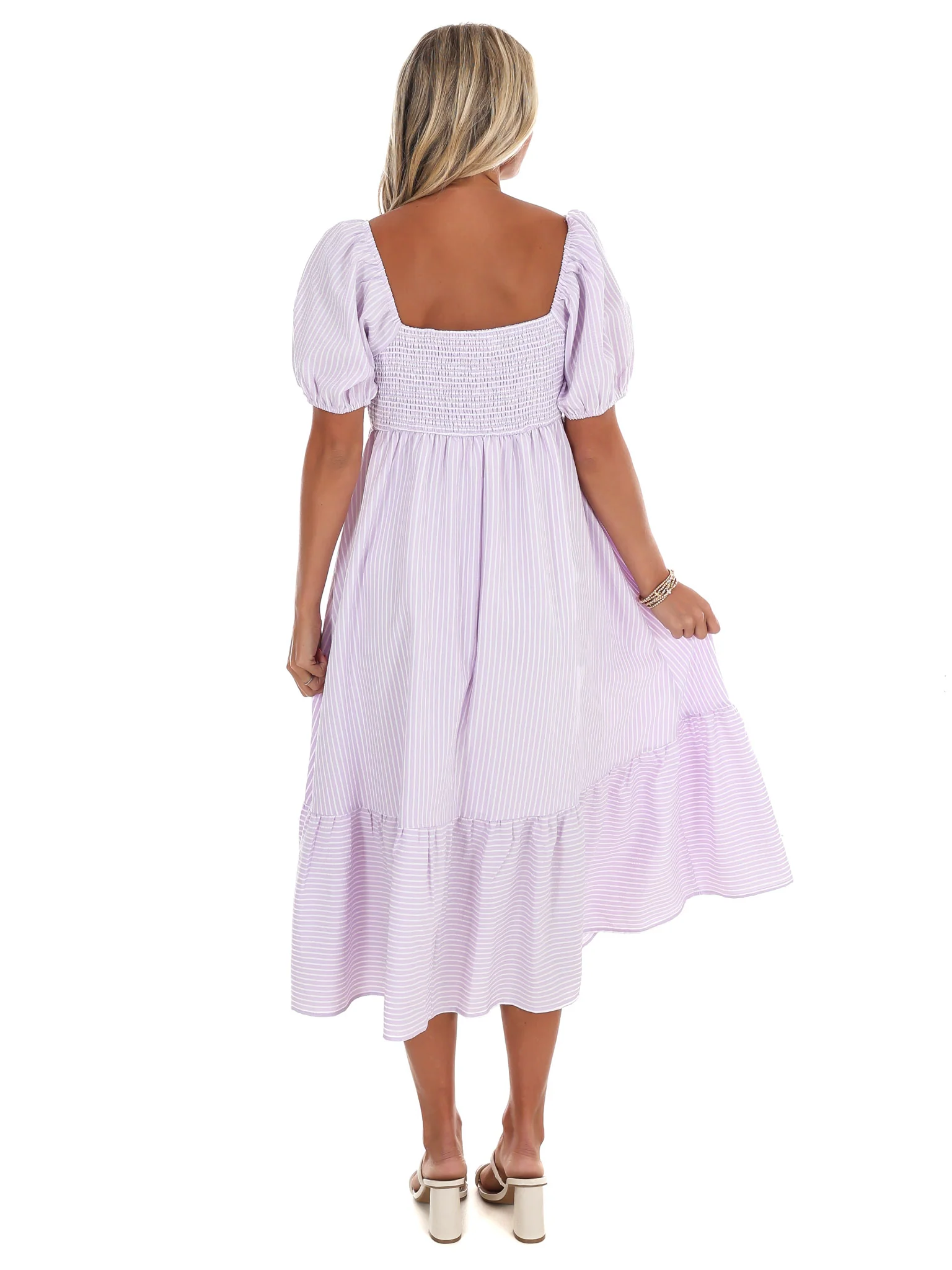 Everything You Need Stripe Midi Dress - Image 7
