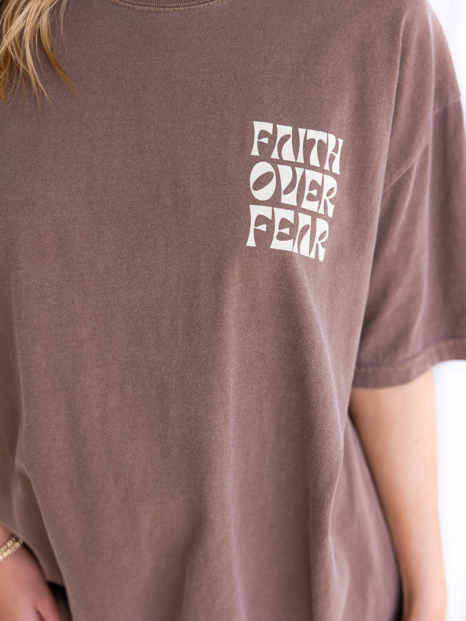 Faith Over Fear Graphic Tee - Image 5