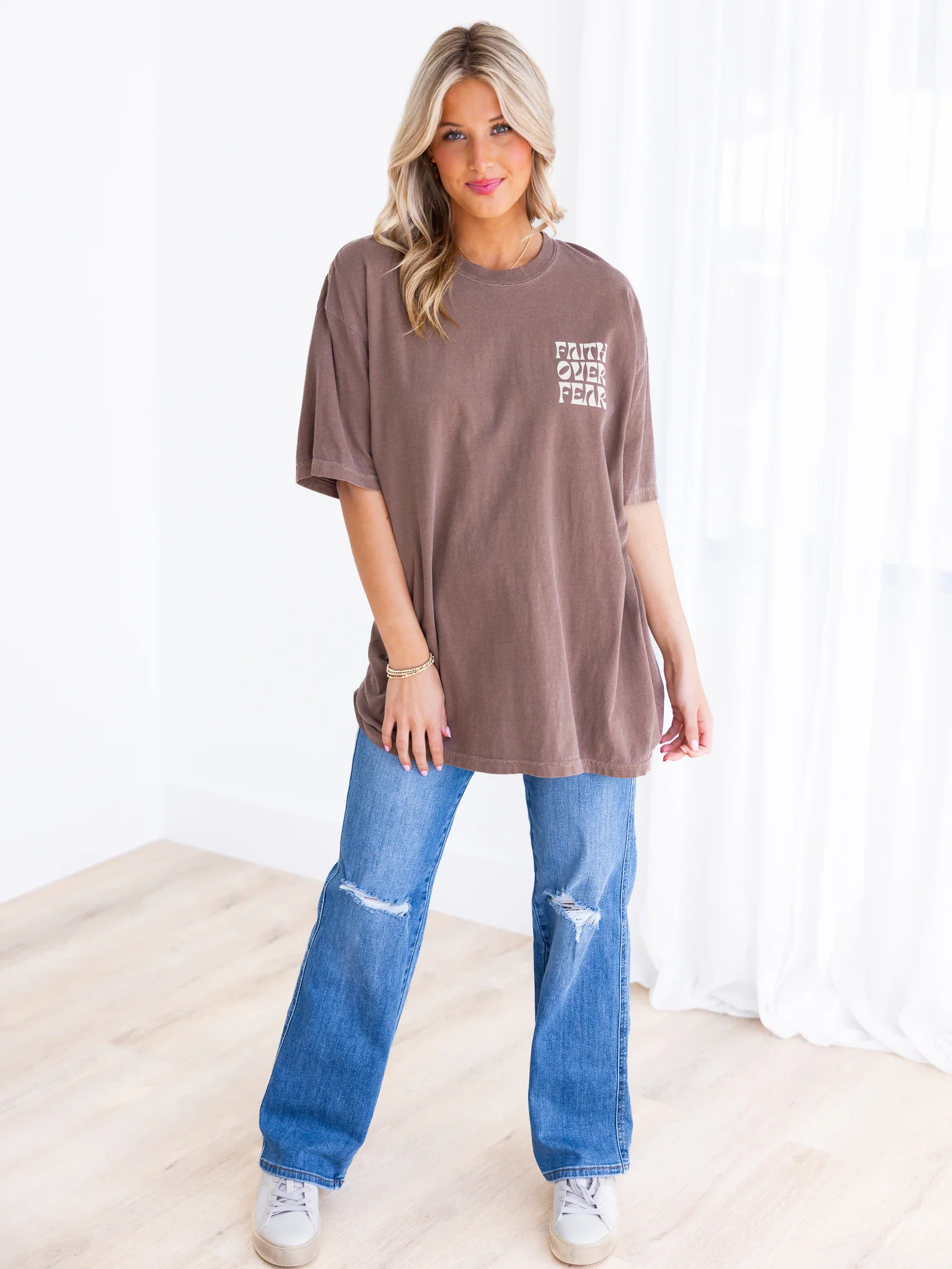 Faith Over Fear Graphic Tee - Image 6