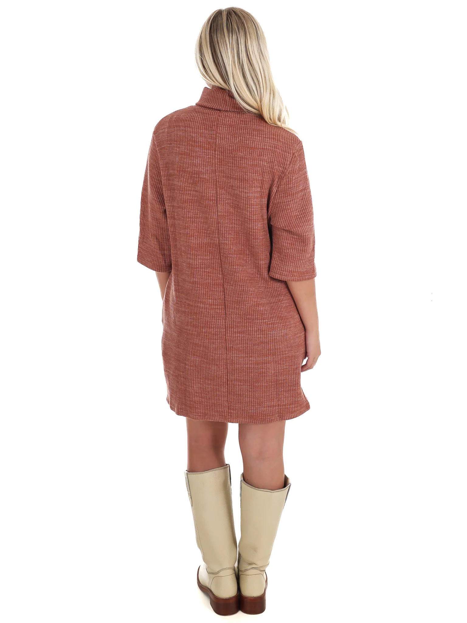 Fall Muse Turtleneck Dress - Image 15
