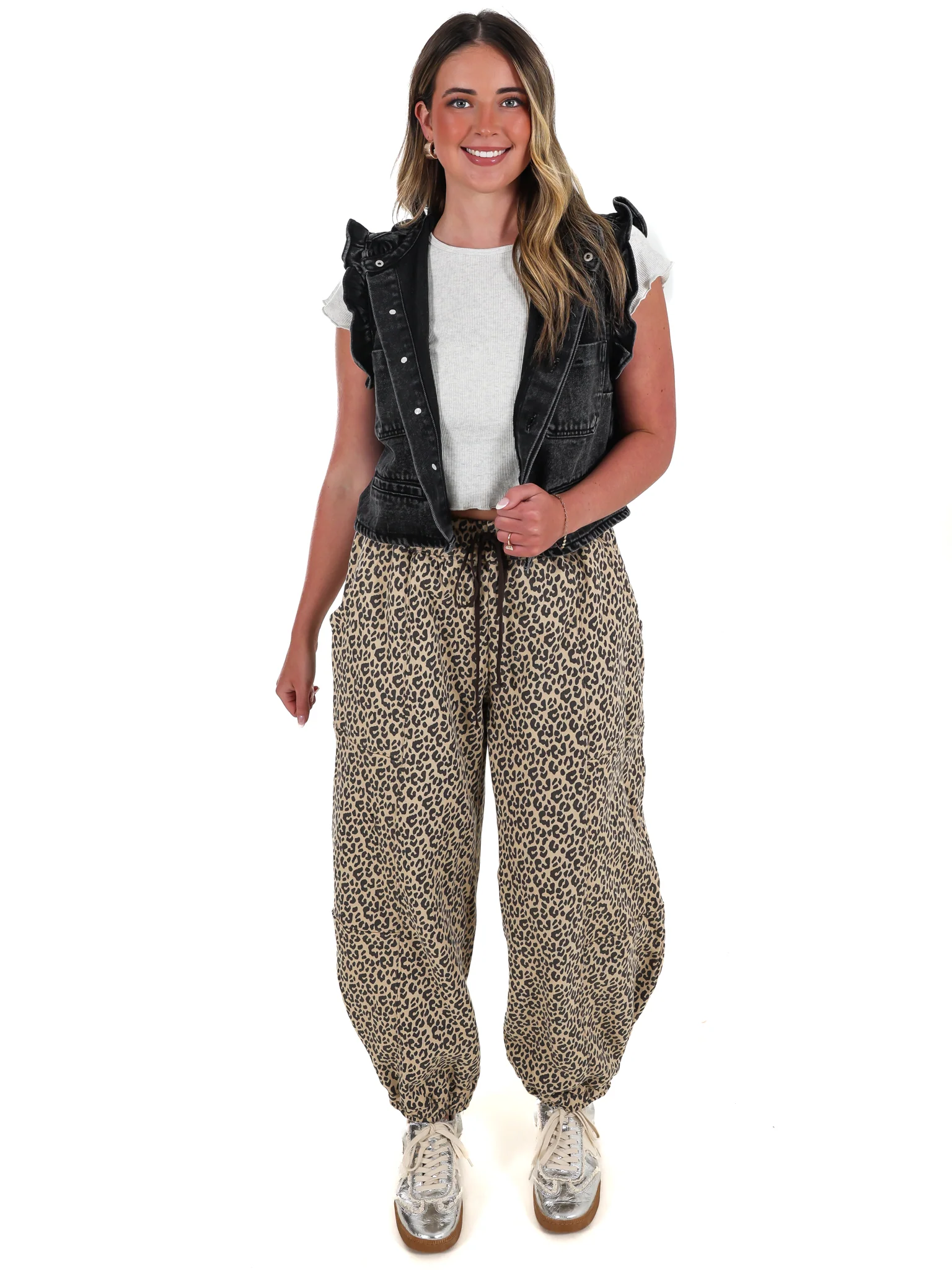 Falling into Style Denim Vest - Image 11