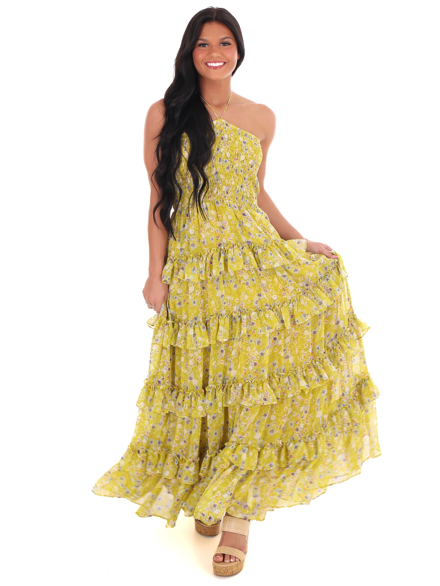 Famous Friends Floral Maxi Dress - Image 10