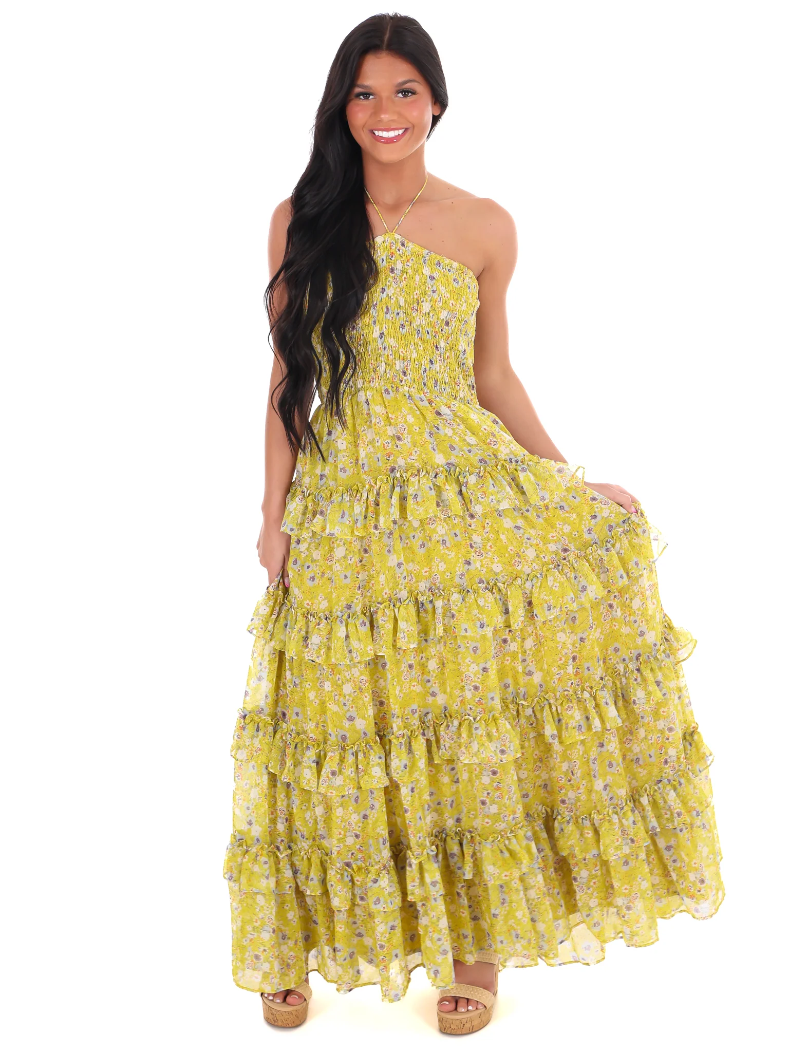 Famous Friends Floral Maxi Dress - Image 7