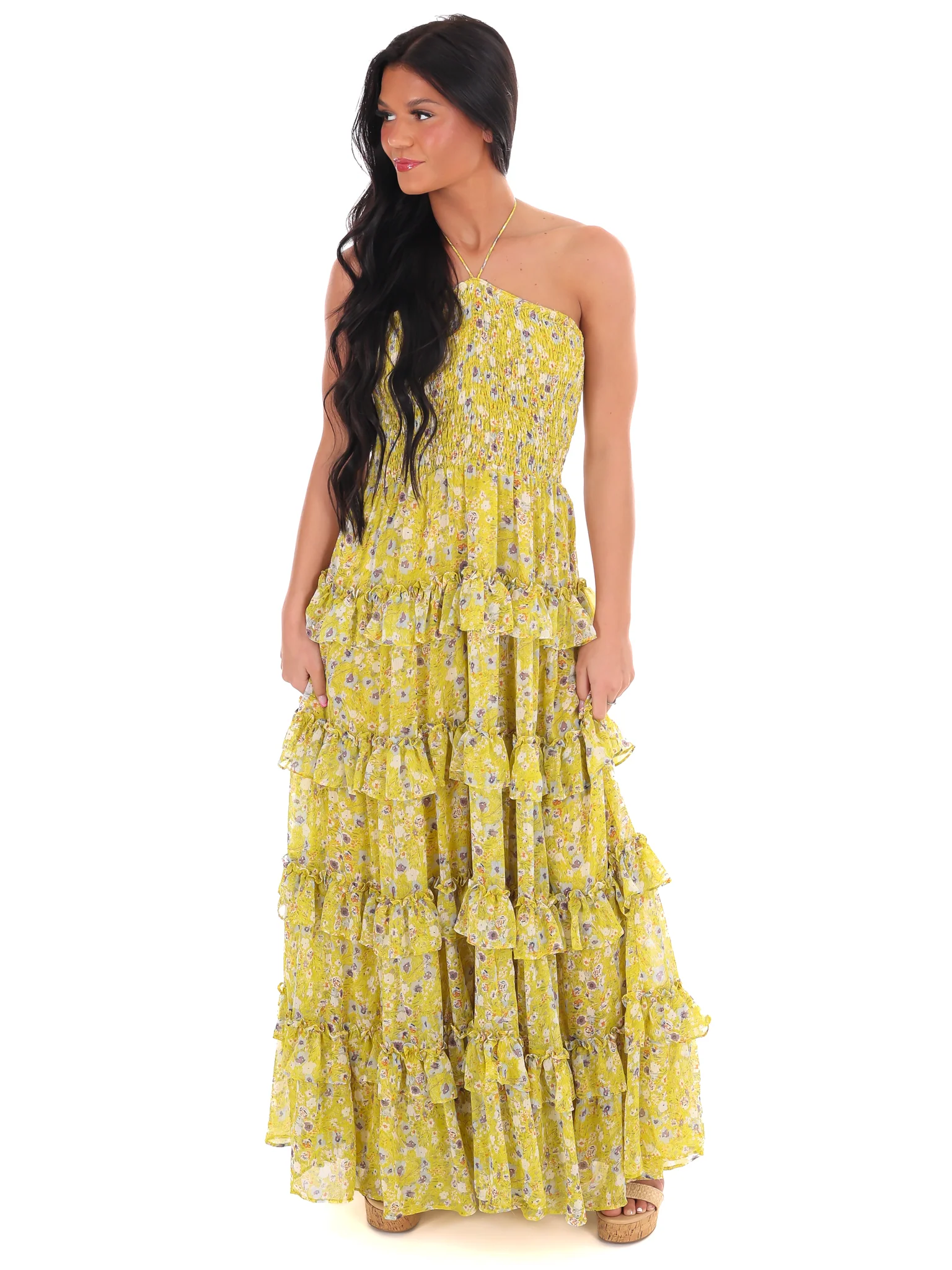 Famous Friends Floral Maxi Dress - Image 9