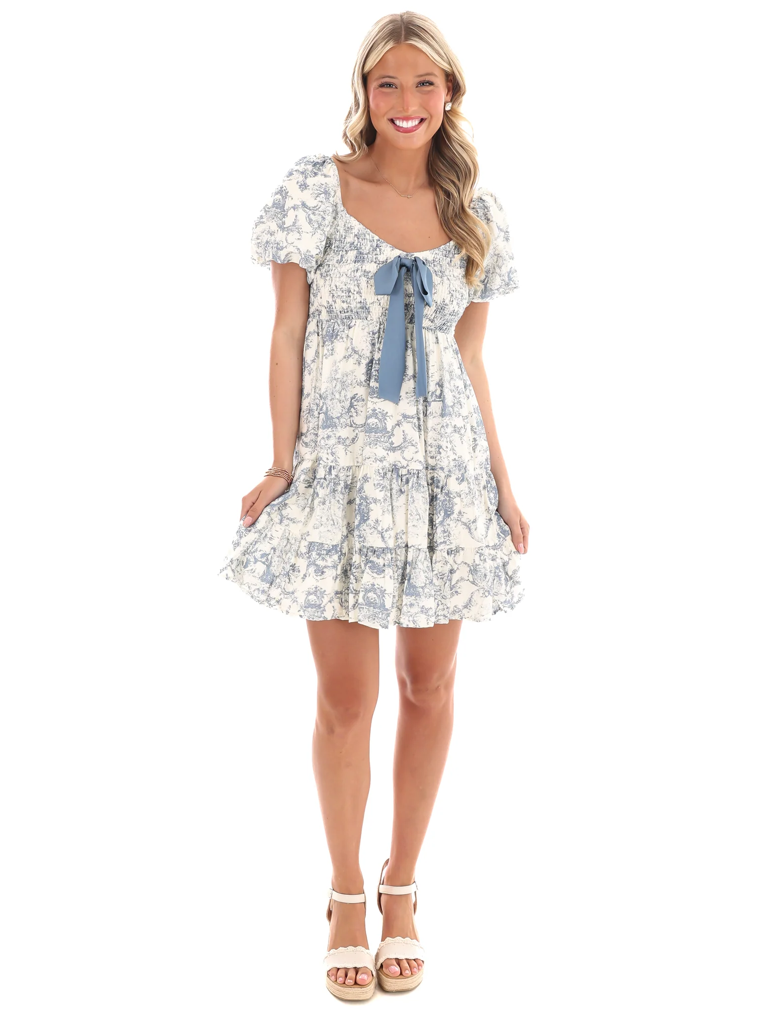 Farmer's Market Floral Mini Dress - Image 2