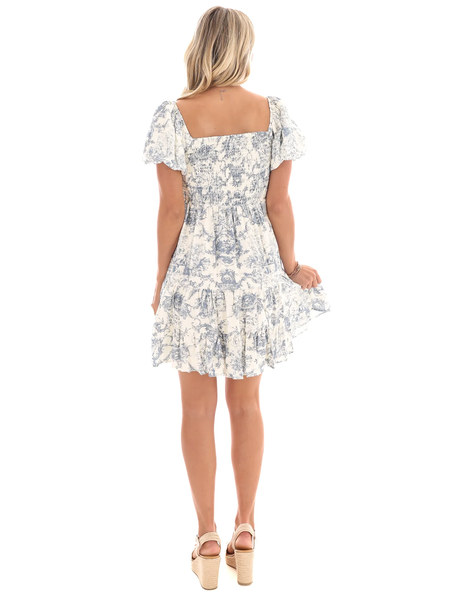 Farmer's Market Floral Mini Dress - Image 8