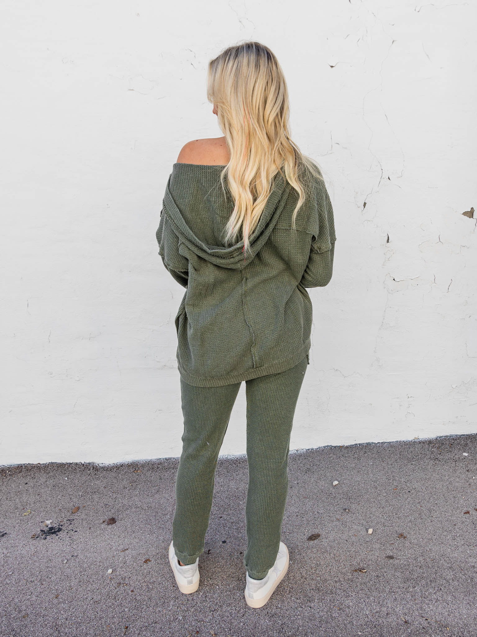 Feel Right Waffle Knit Two Piece Set - Image 10