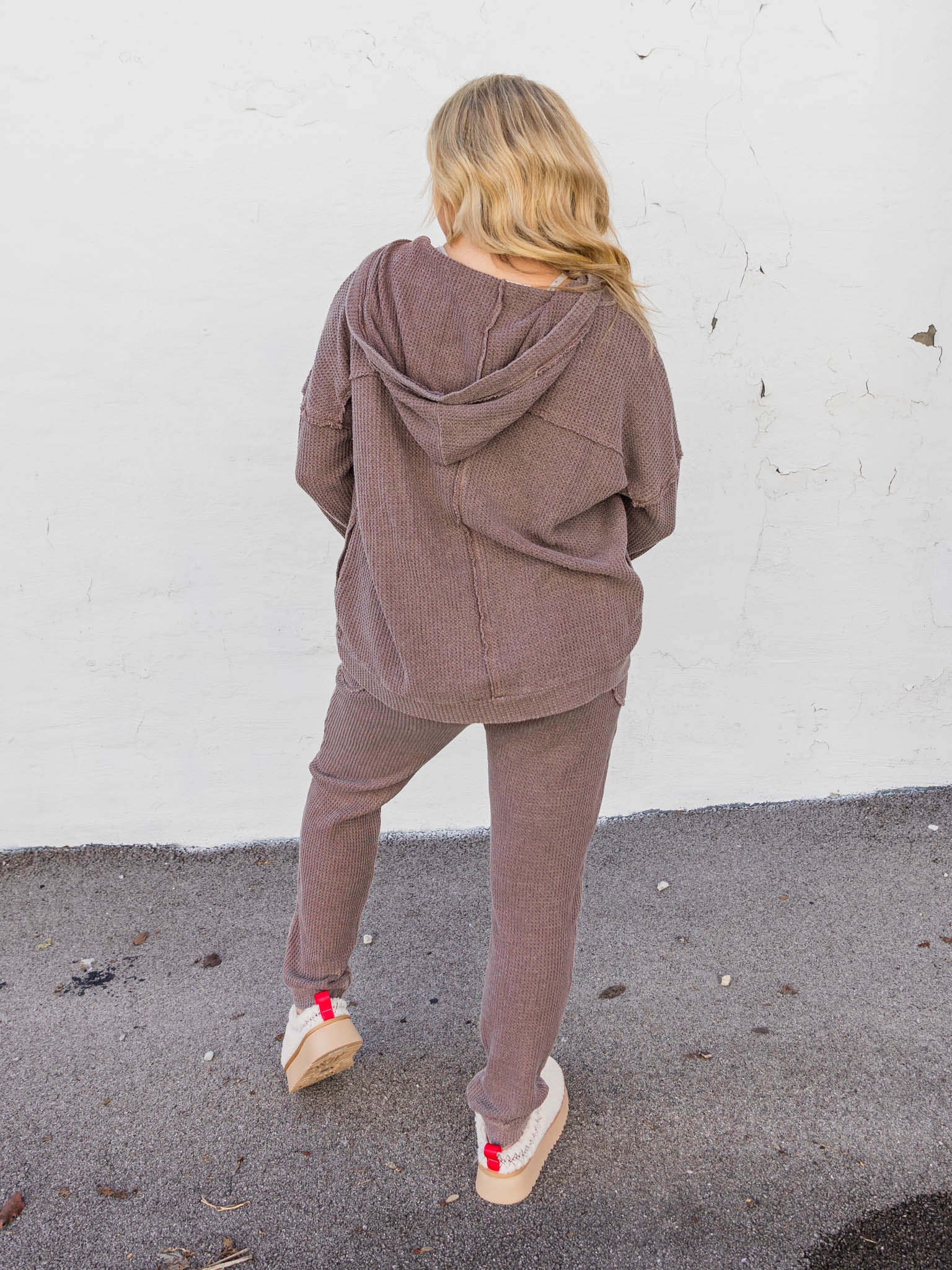 Feel Right Waffle Knit Two Piece Set - Image 16