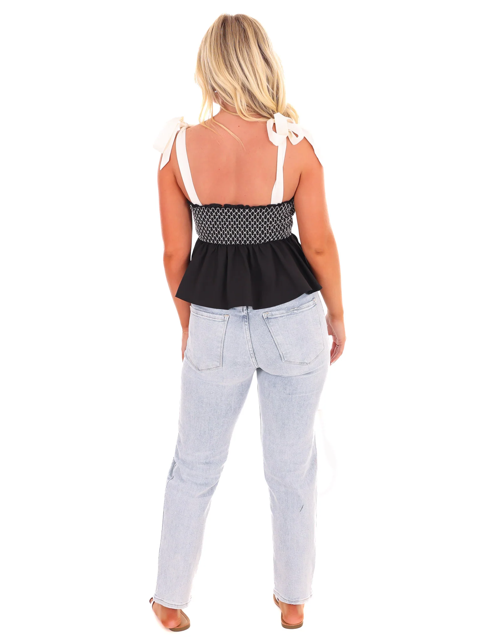 Feel the Beat Shoulder Tie Top - Image 14