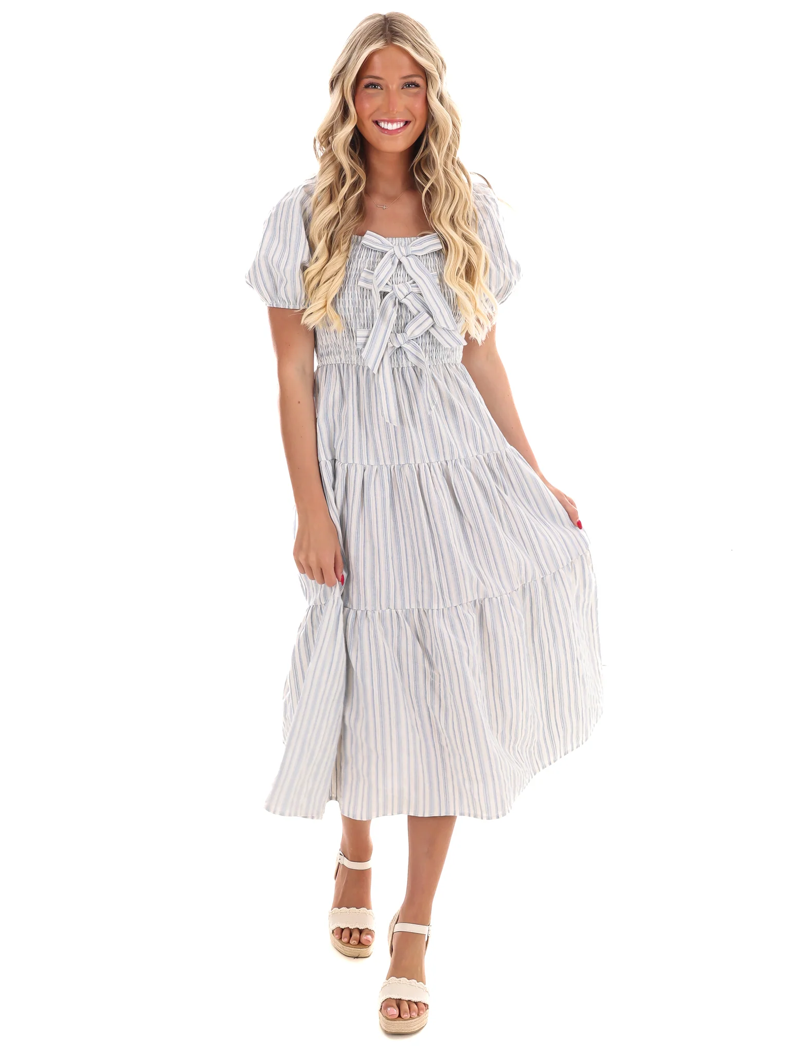 Finding Comfort Striped Dress - Image 4