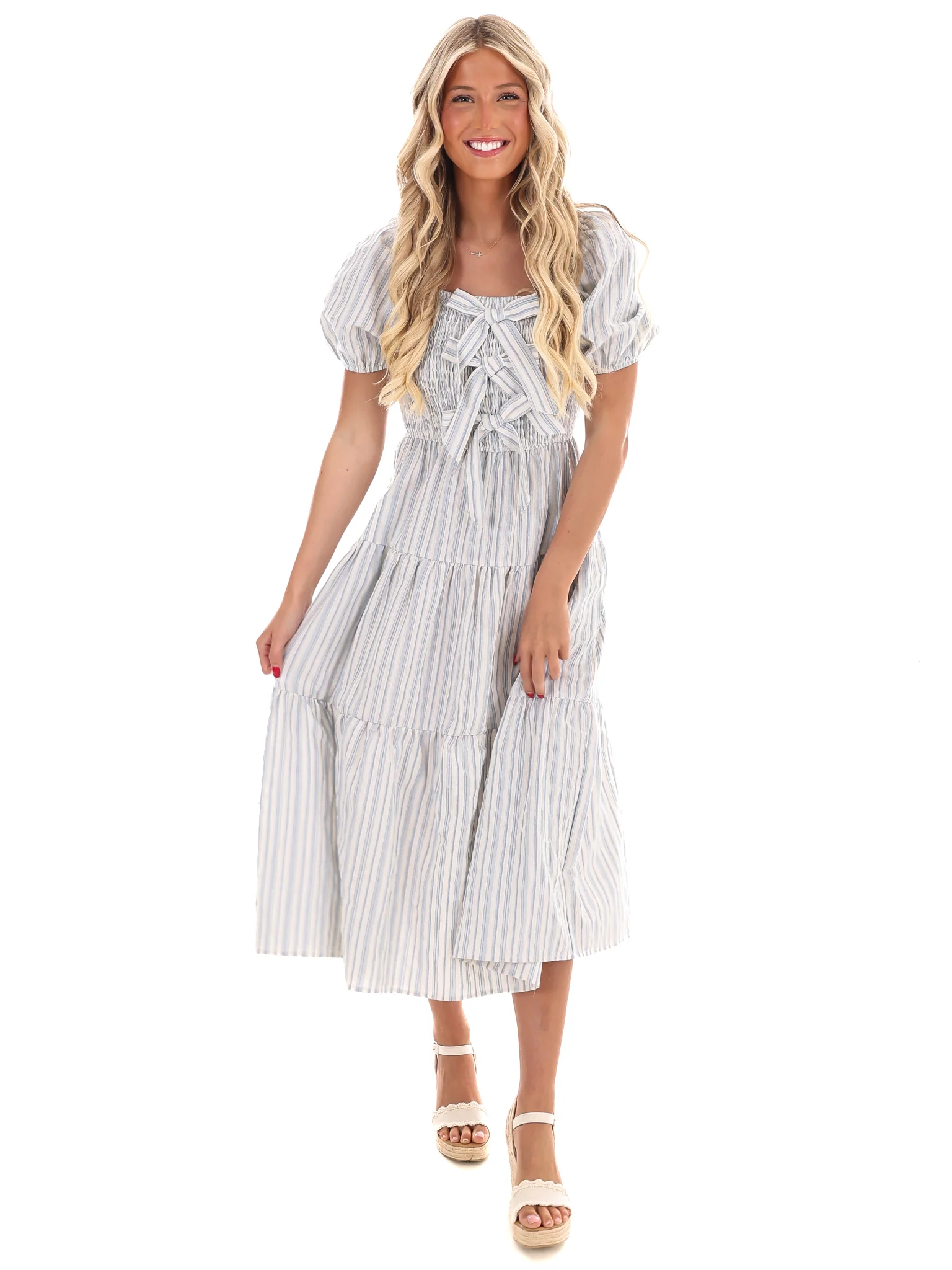 Finding Comfort Striped Dress - Image 5