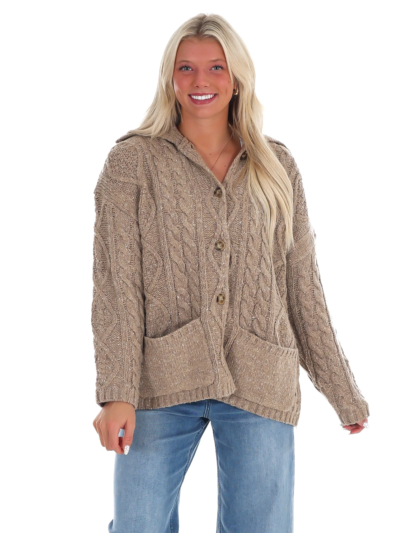 Fireside Layers Oversized Cardigan - Image 11