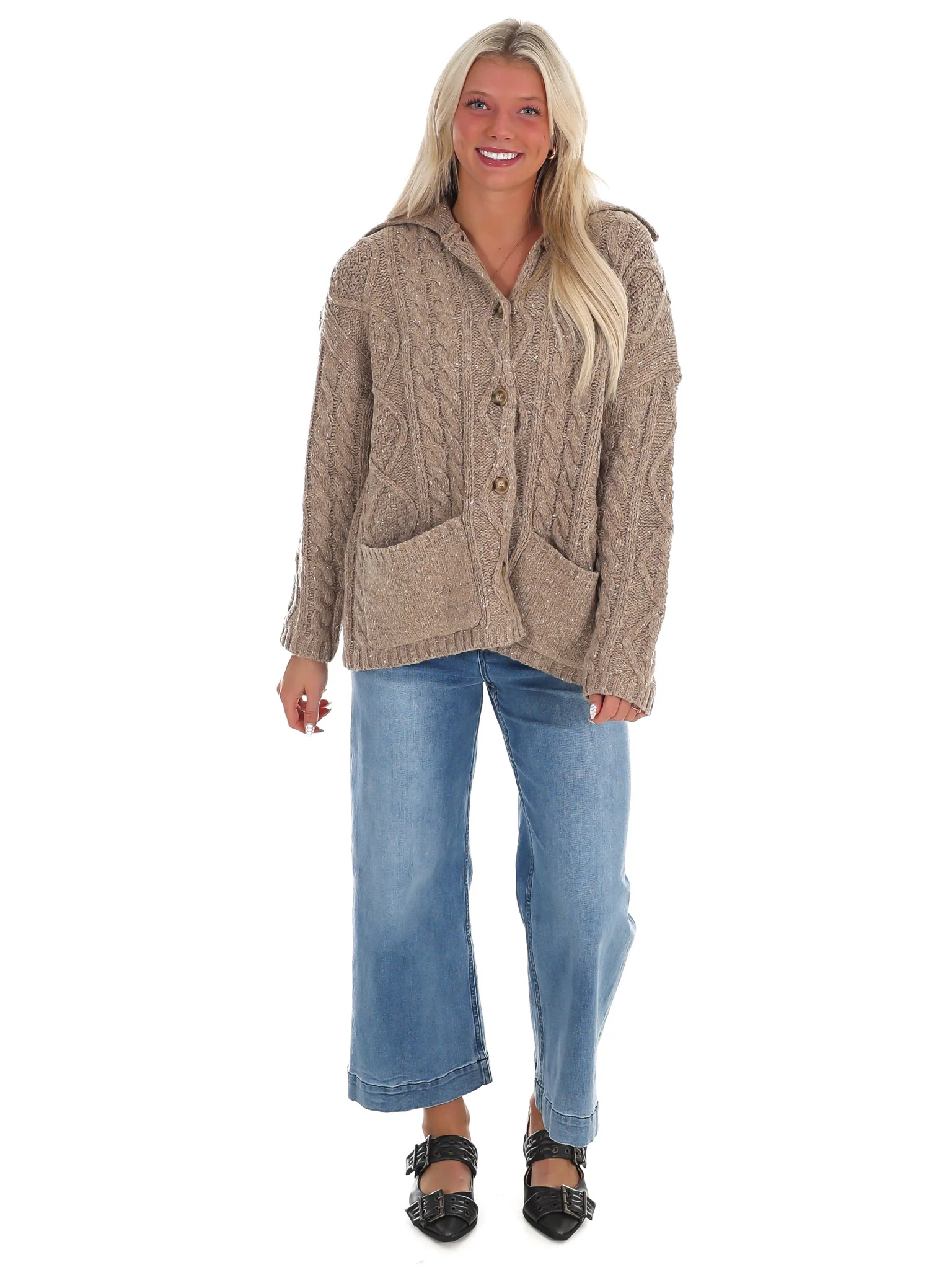 Fireside Layers Oversized Cardigan - Image 12