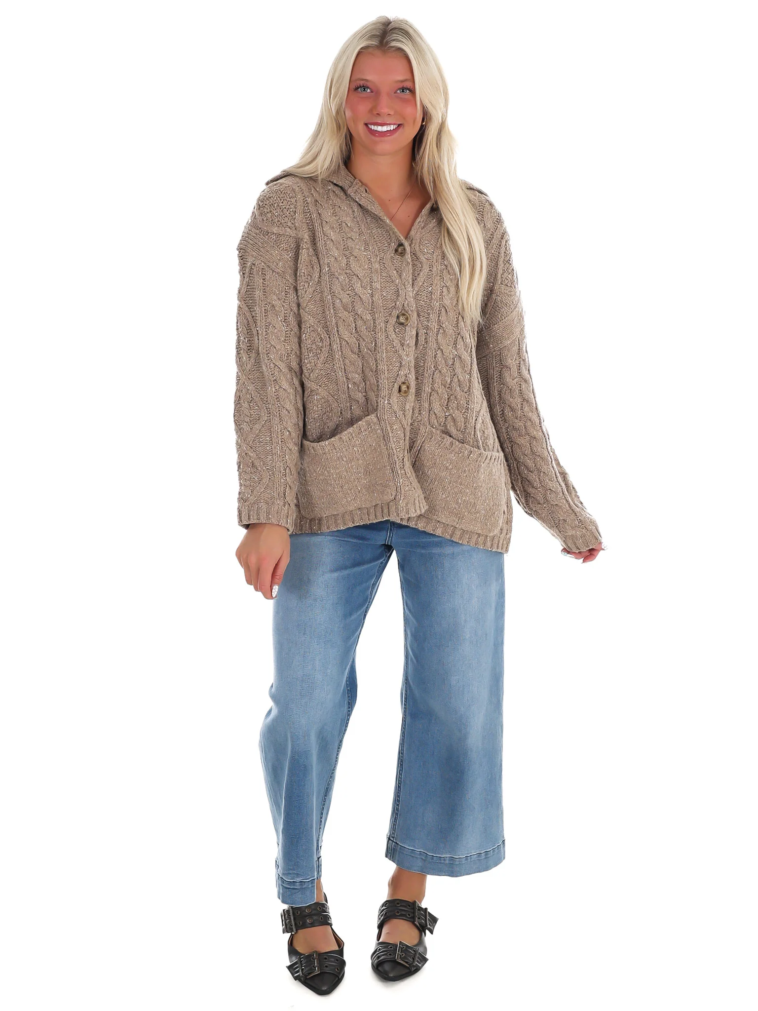 Fireside Layers Oversized Cardigan - Image 14