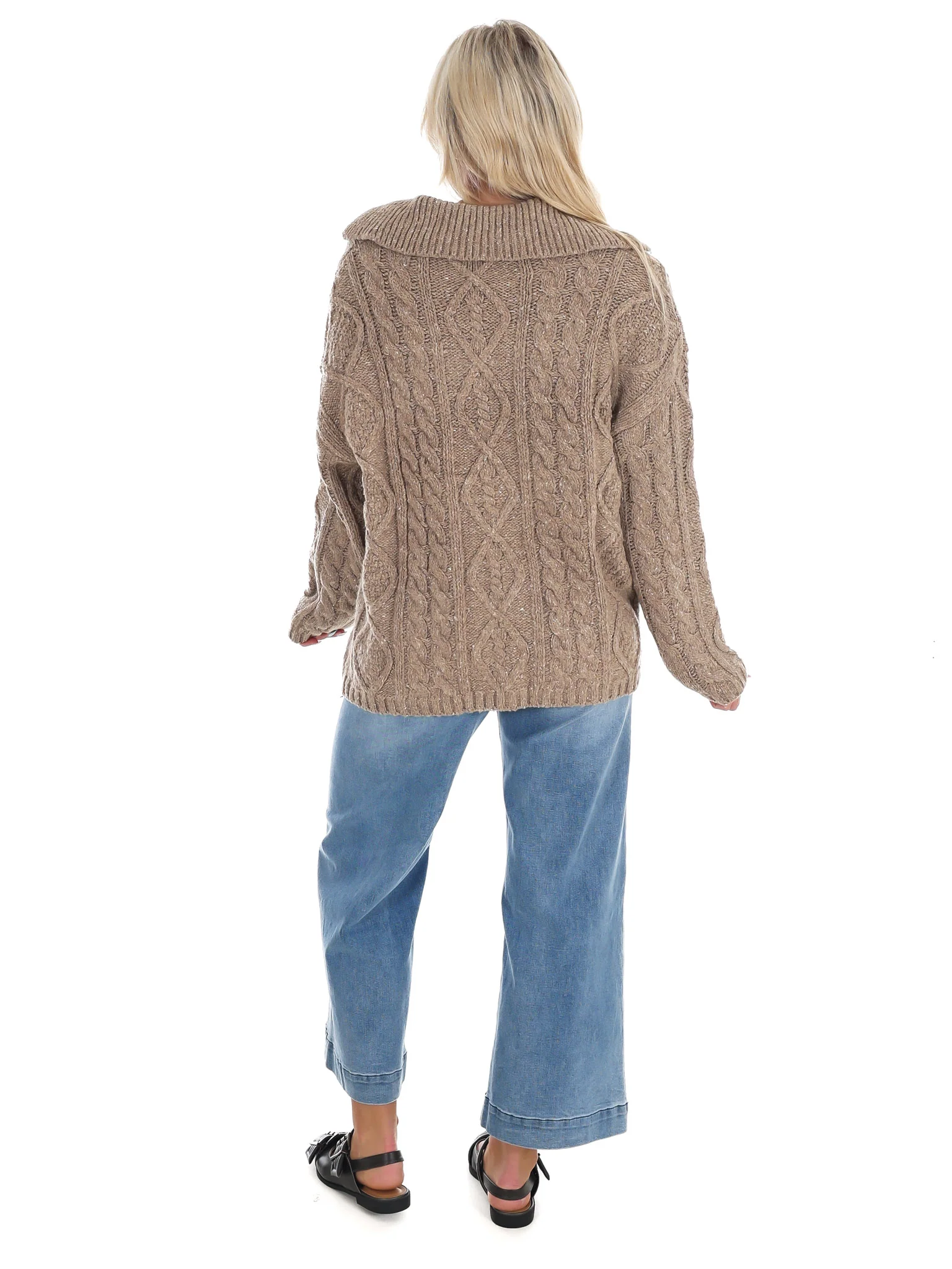 Fireside Layers Oversized Cardigan - Image 16