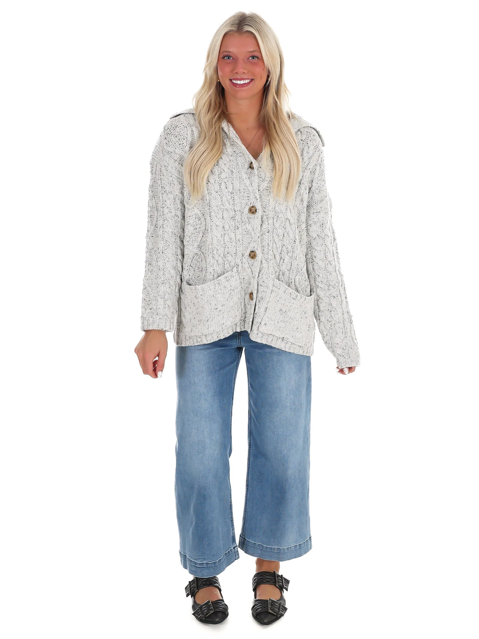 Fireside Layers Oversized Cardigan - Image 6