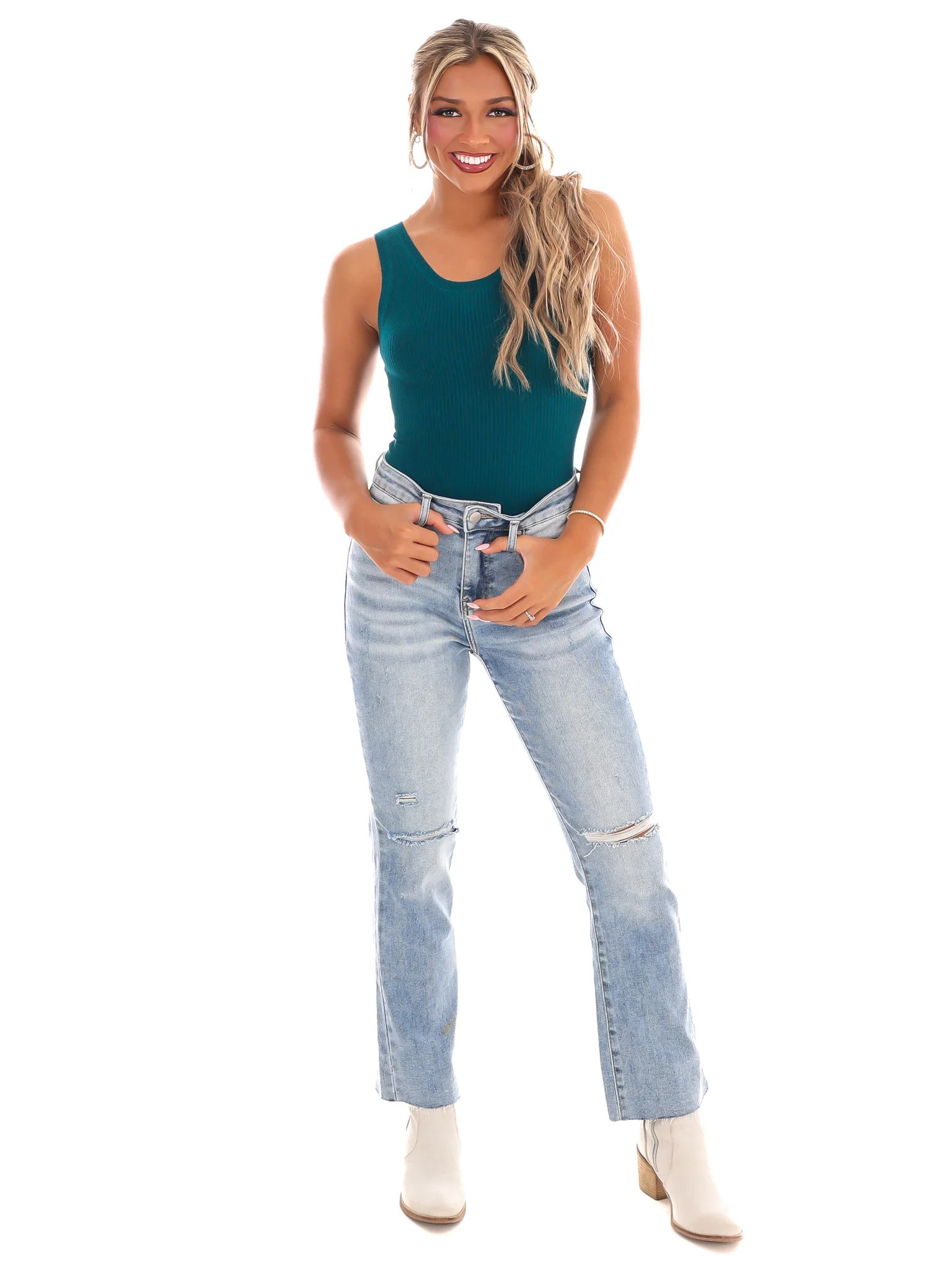 Fitted and Fab Ribbed Bodysuit - Image 17