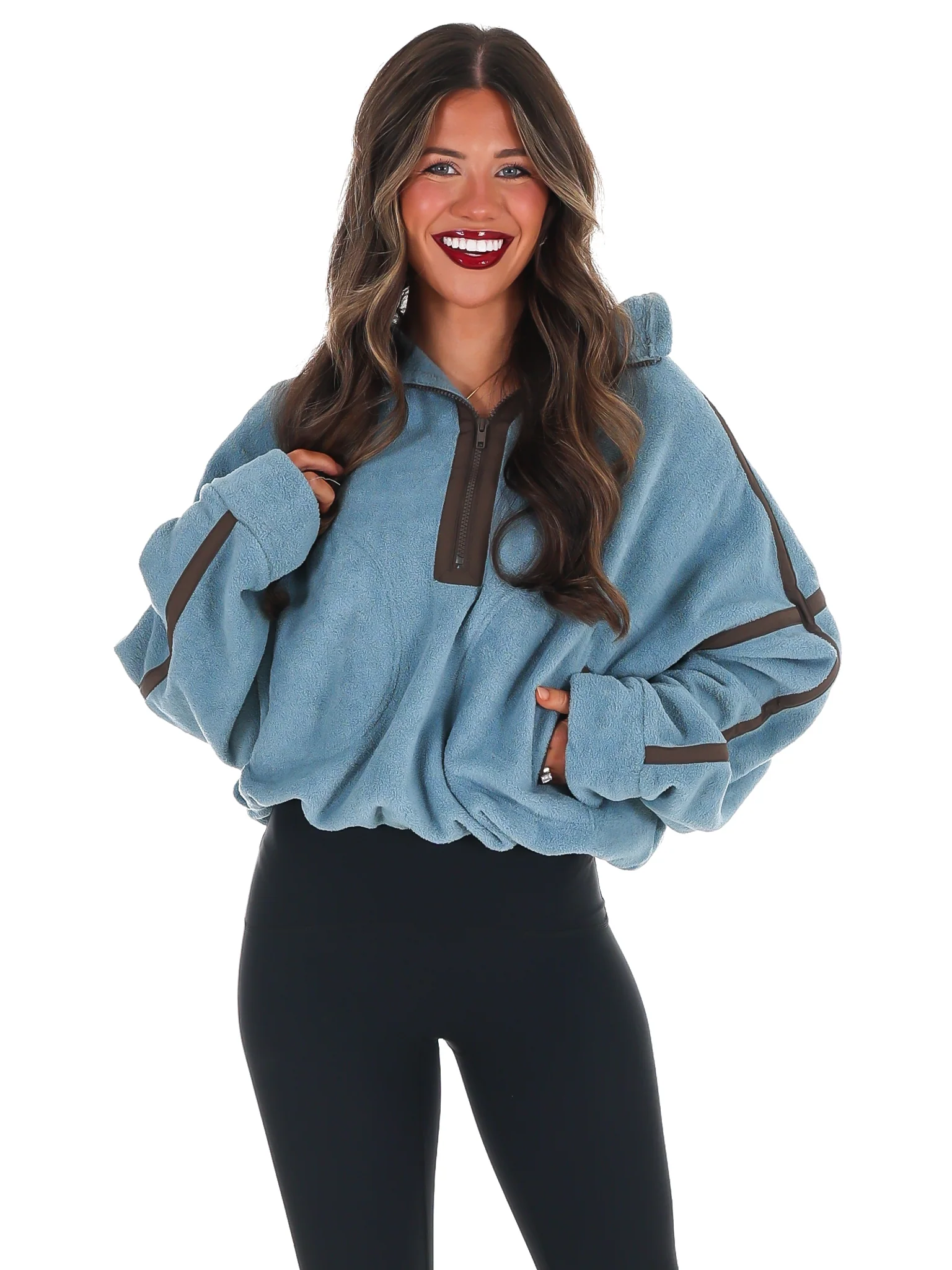Fleece Half-Zip Pullover Doorbuster - Image 16
