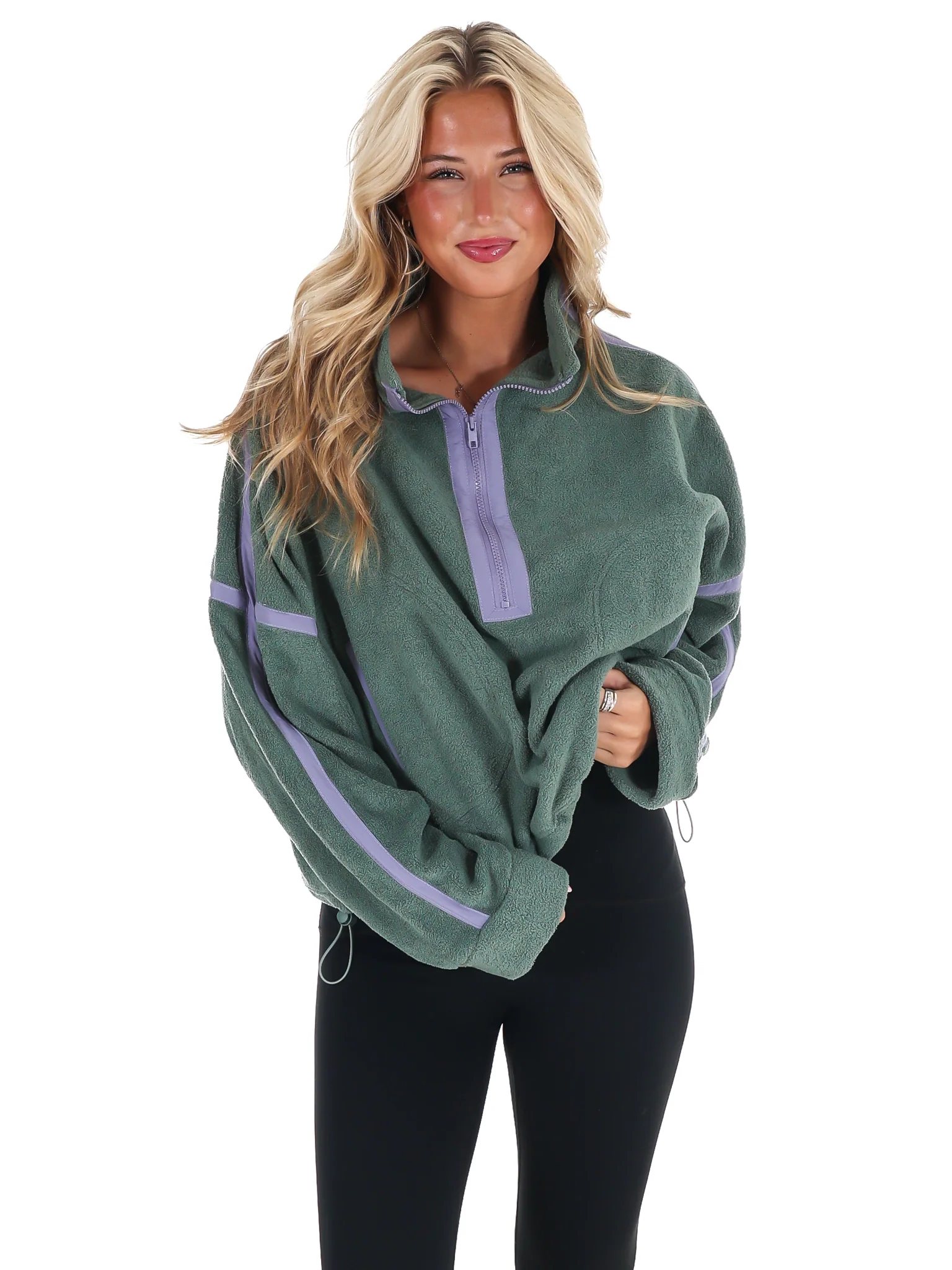 Fleece Half-Zip Pullover Doorbuster - Image 20