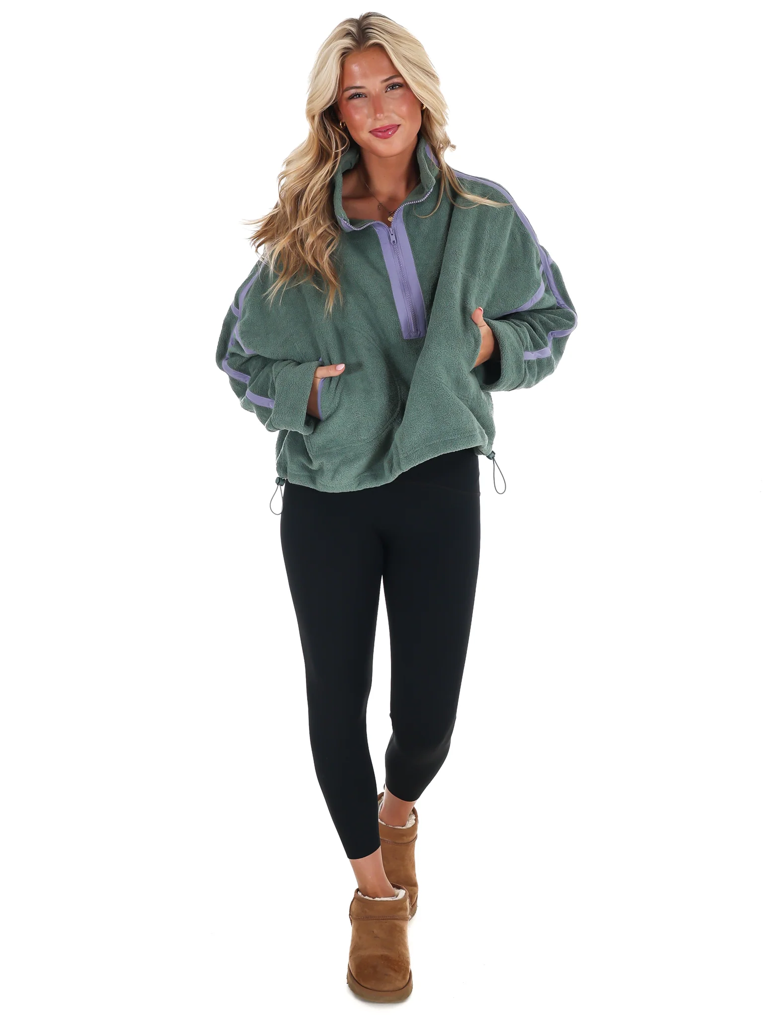 Fleece Half-Zip Pullover Doorbuster - Image 21