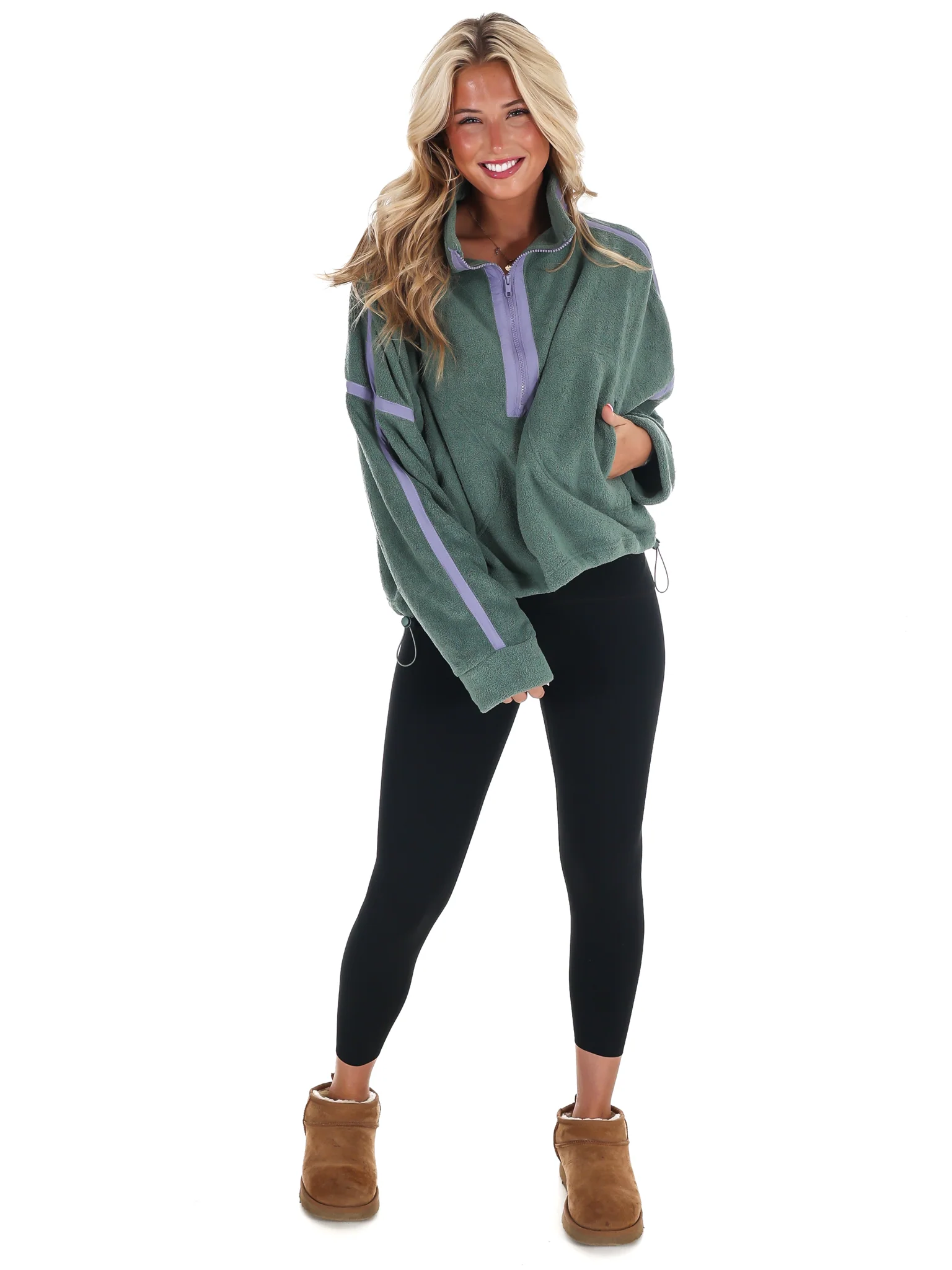 Fleece Half-Zip Pullover Doorbuster - Image 23