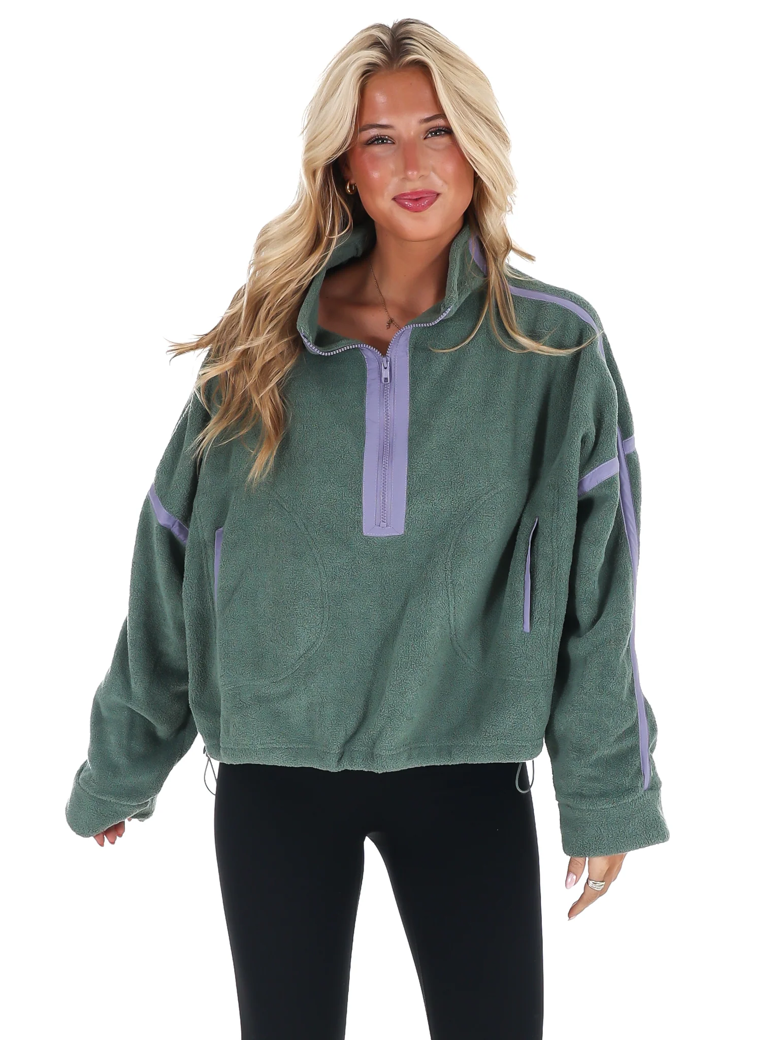 Fleece Half-Zip Pullover Doorbuster - Image 24