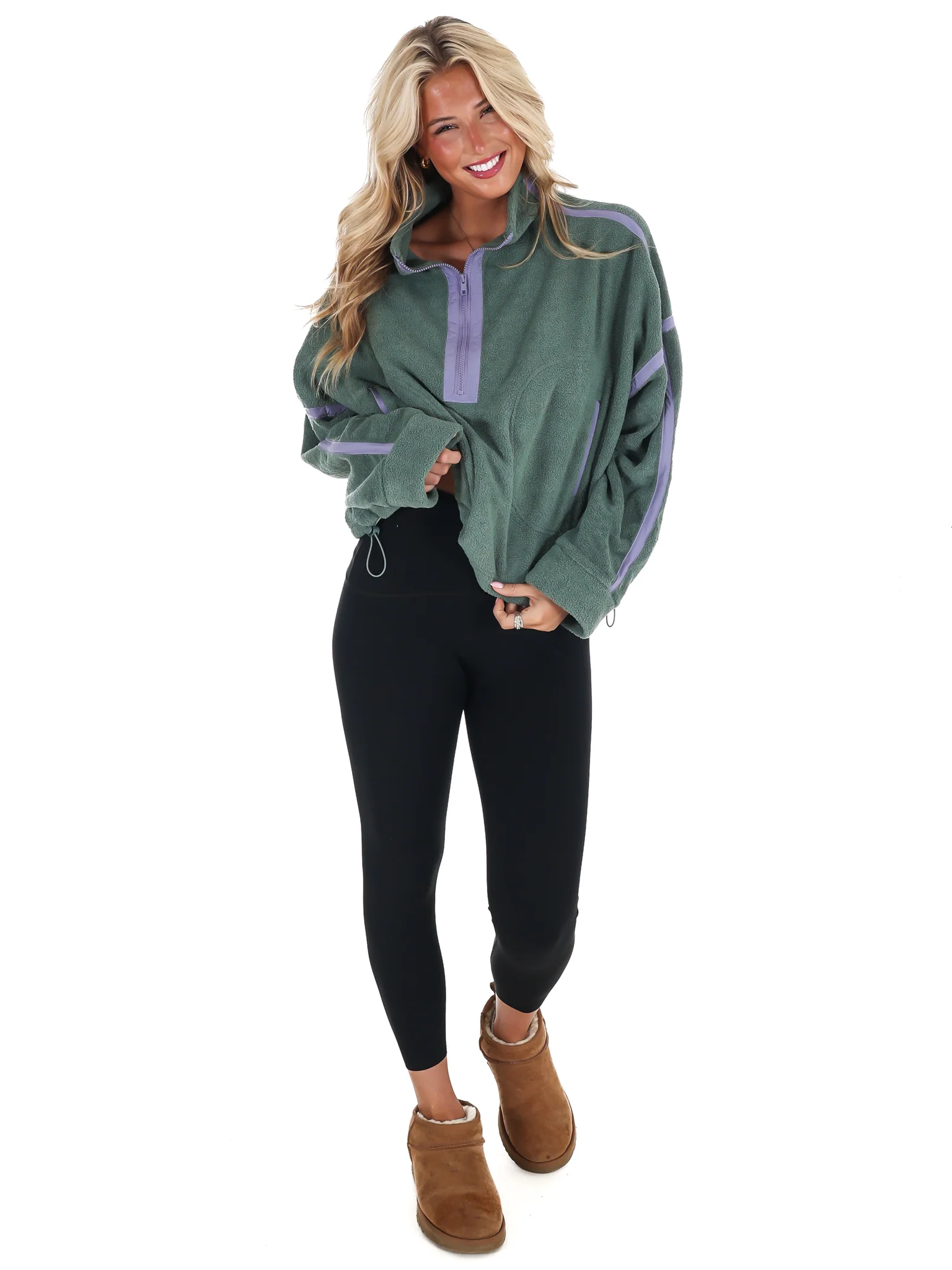 Fleece Half-Zip Pullover Doorbuster - Image 25