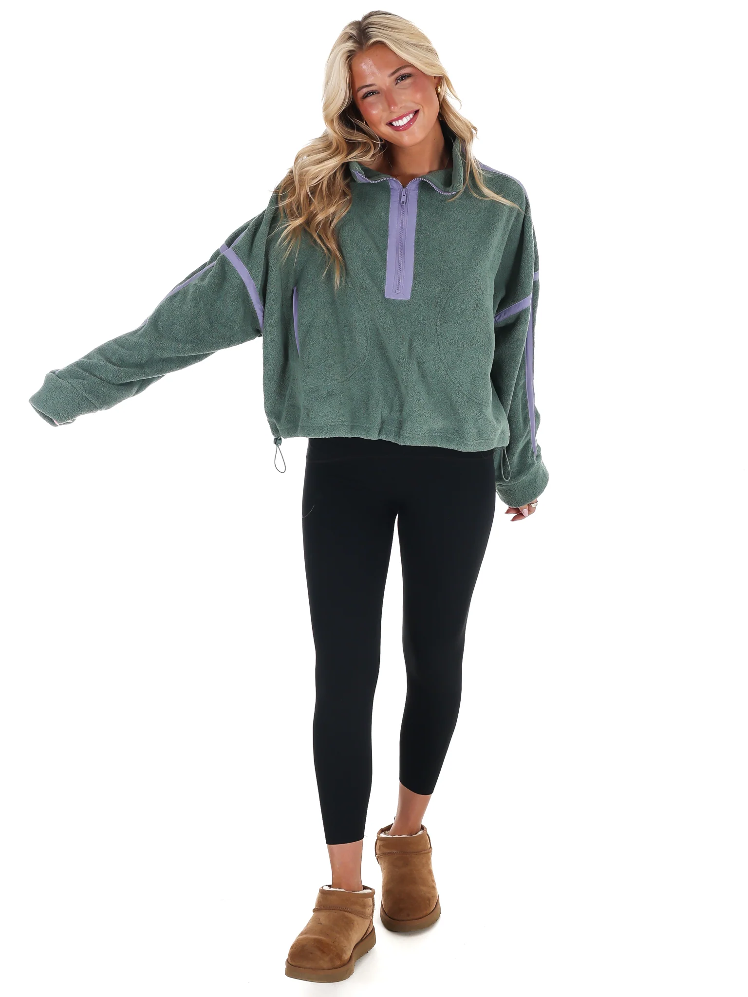 Fleece Half-Zip Pullover Doorbuster - Image 26