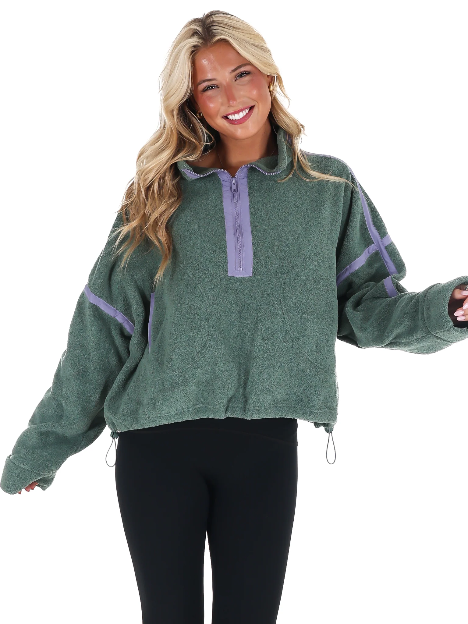 Fleece Half-Zip Pullover Doorbuster - Image 27