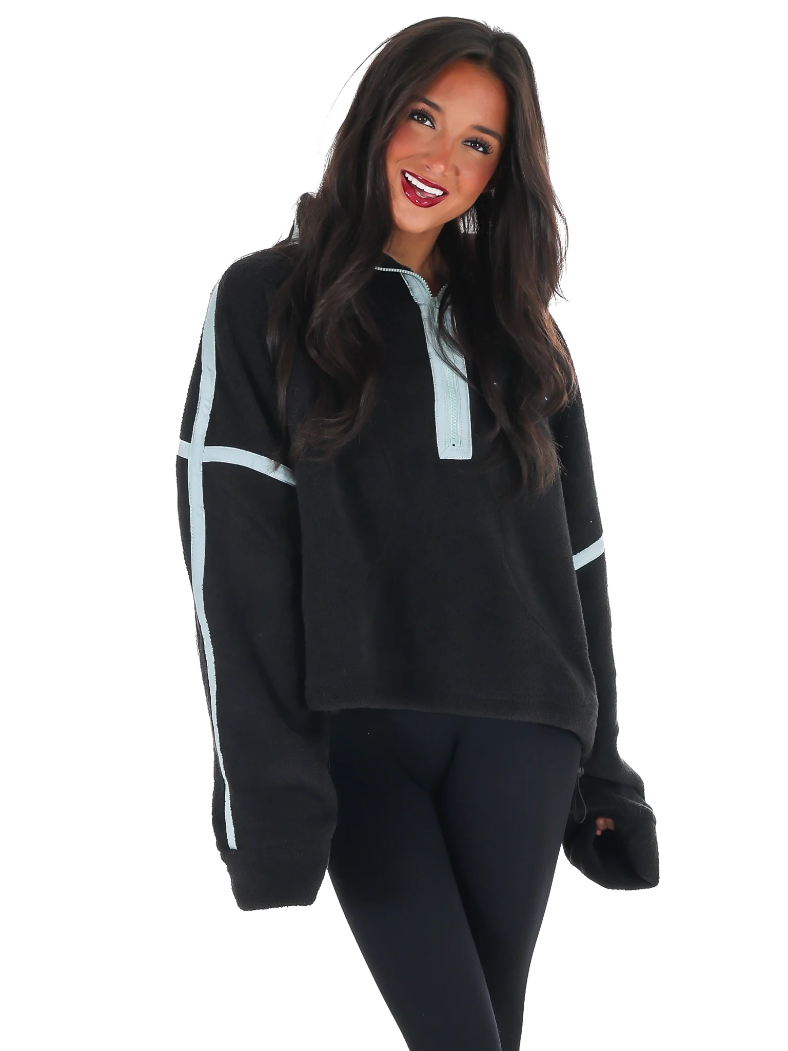 Fleece Half-Zip Pullover Doorbuster - Image 35