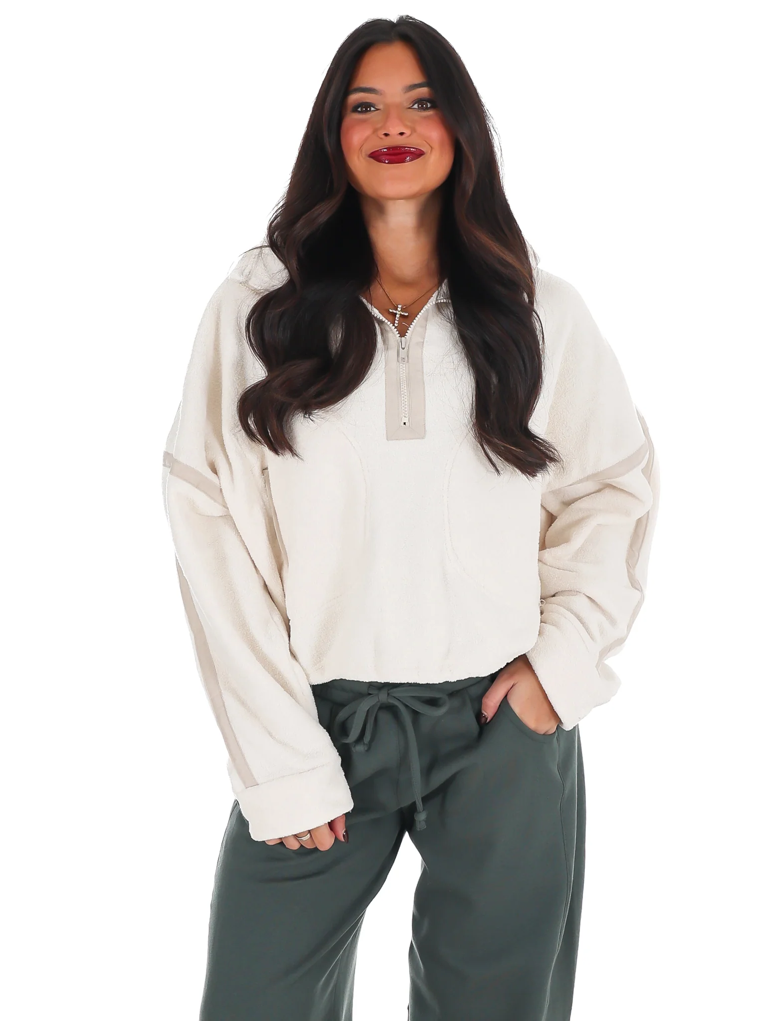 Fleece Half-Zip Pullover Doorbuster - Image 5