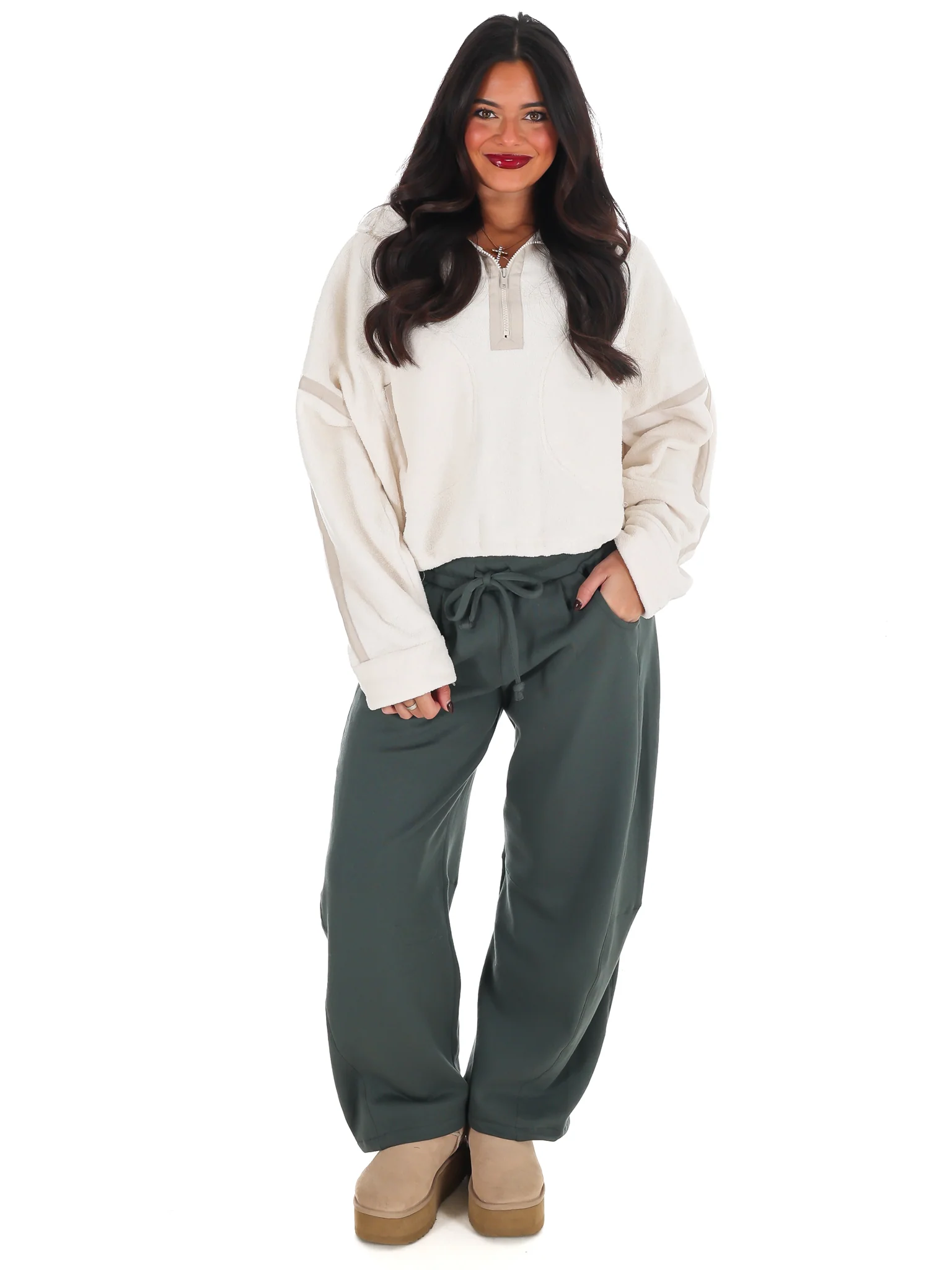 Fleece Half-Zip Pullover Doorbuster - Image 6