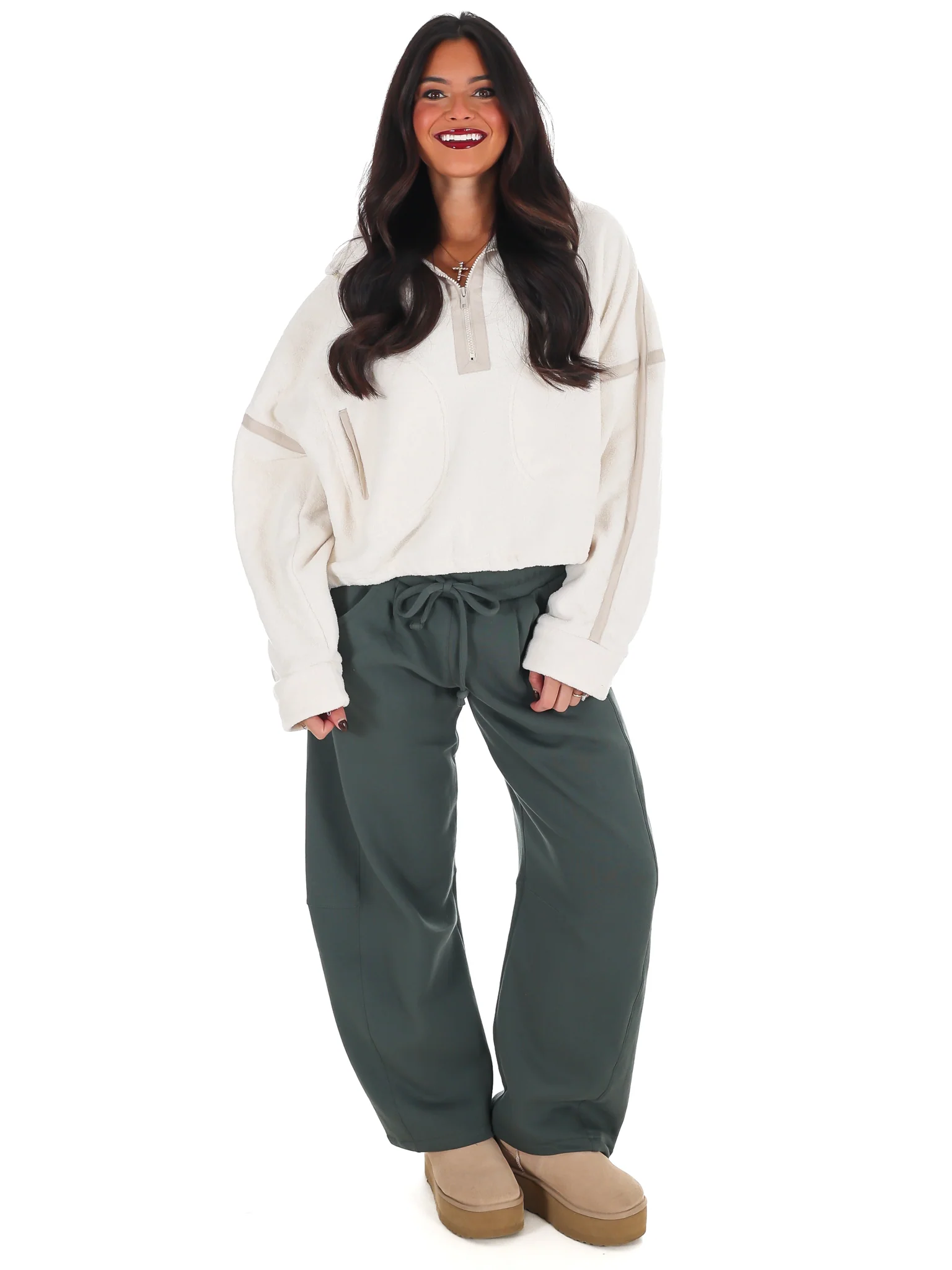 Fleece Half-Zip Pullover Doorbuster - Image 7