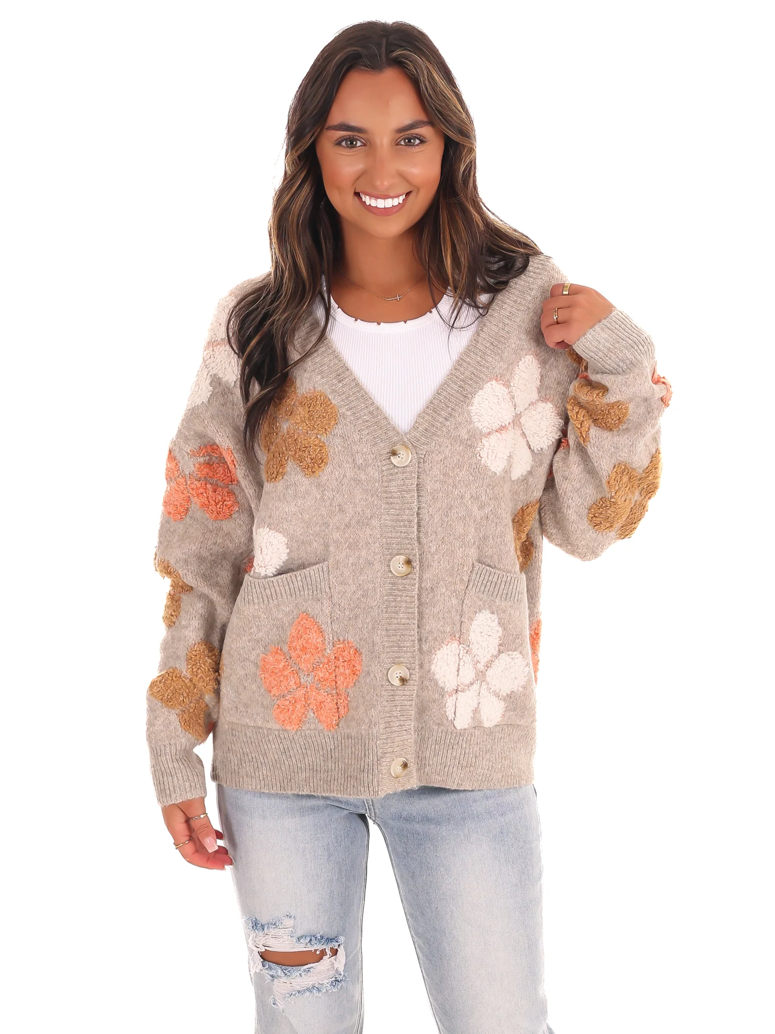 Floral Fantasy Cardigan