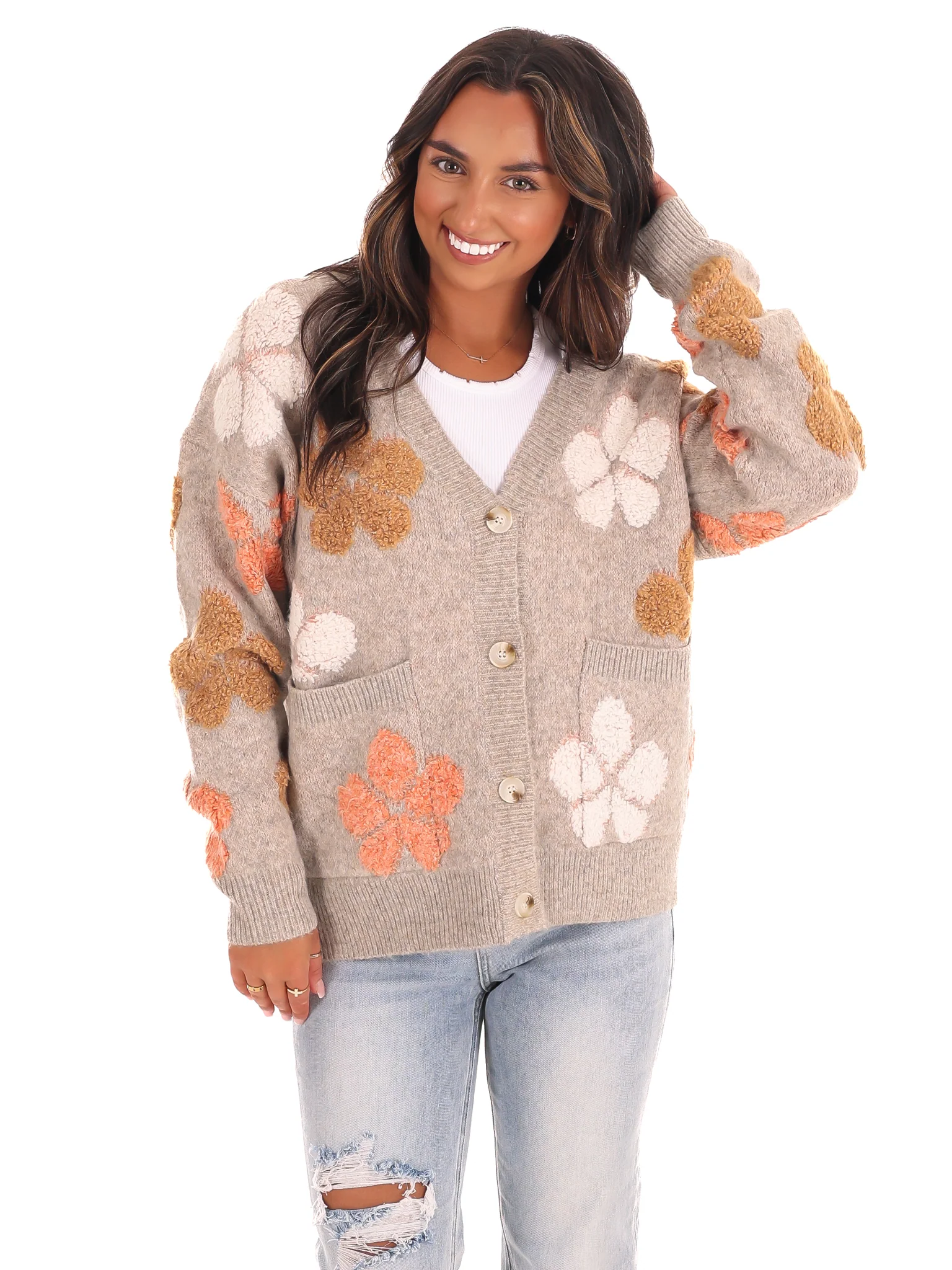 Floral Fantasy Cardigan - Image 3